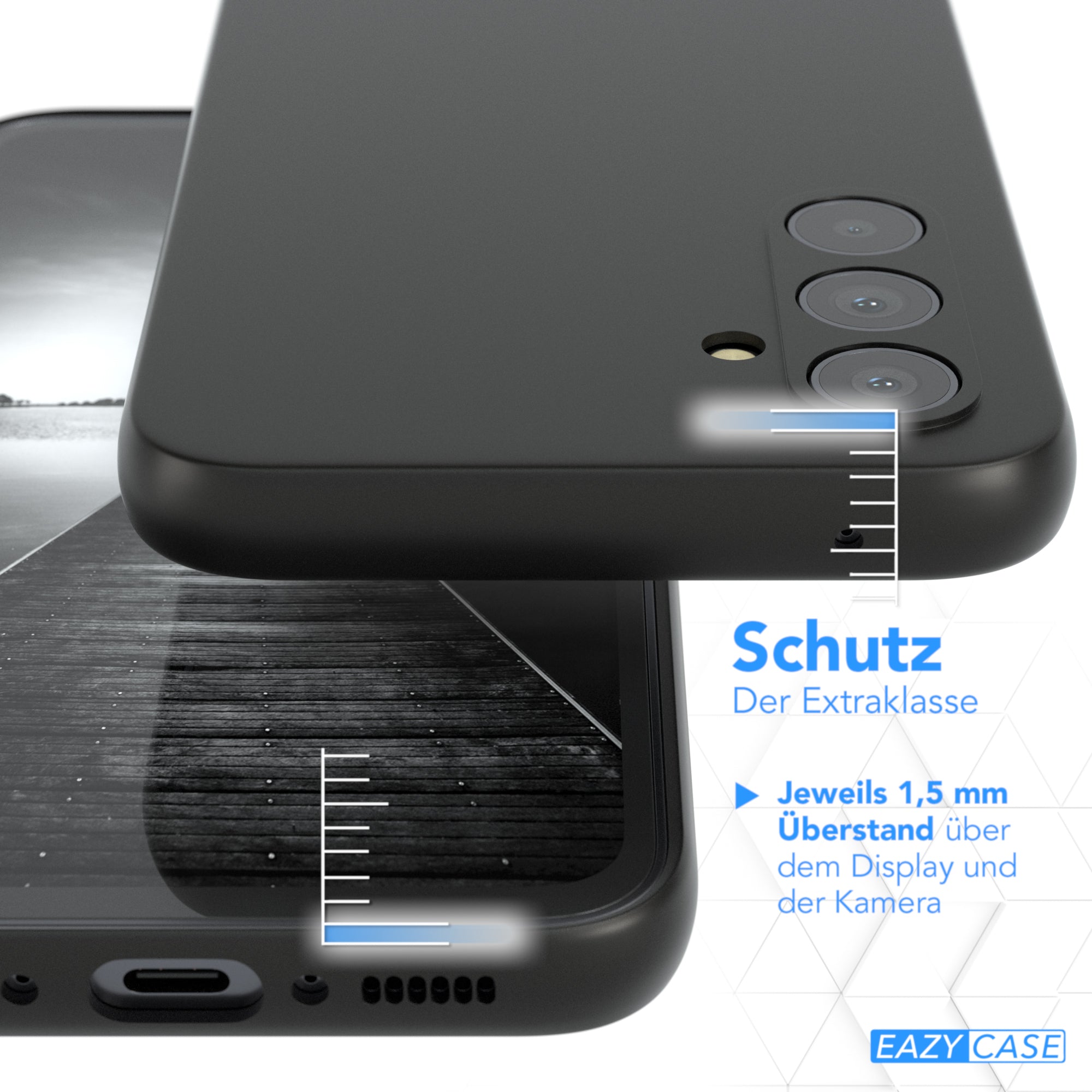 Galaxy A54 ultradünnes Slimcover aus TPU