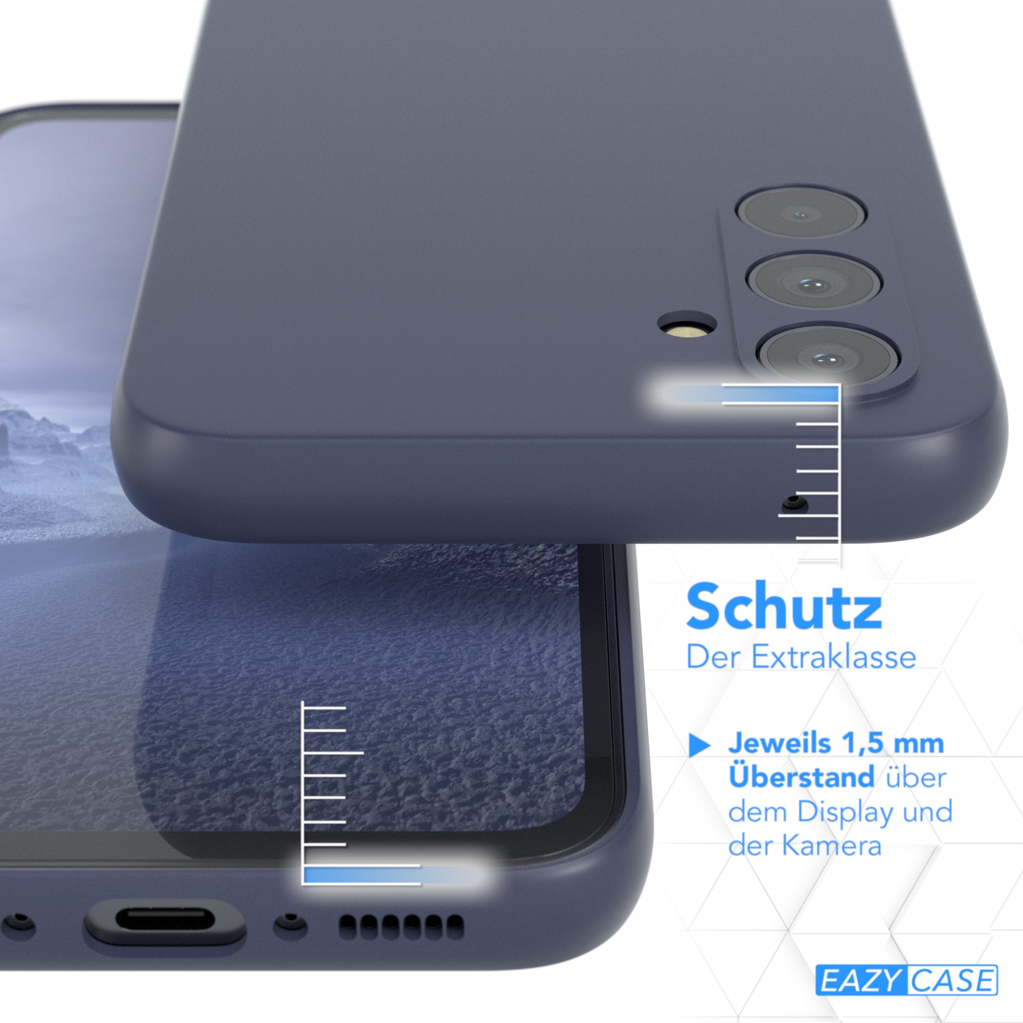 Galaxy A54 ultradünnes Slimcover aus TPU