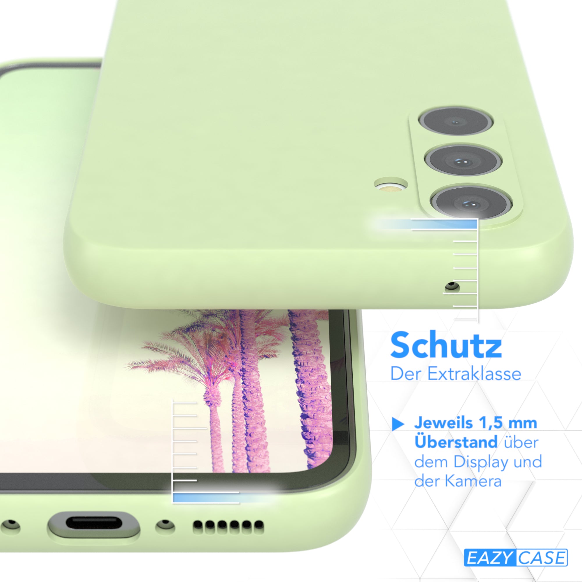 Galaxy A54 ultradünnes Slimcover aus TPU