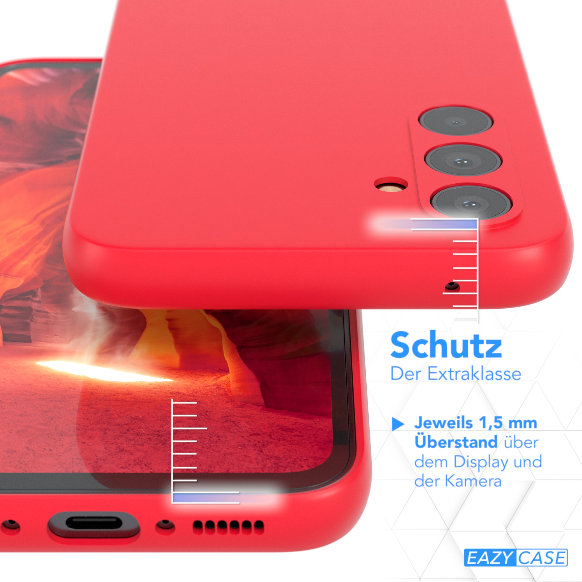 Galaxy A54 ultradünnes Slimcover aus TPU