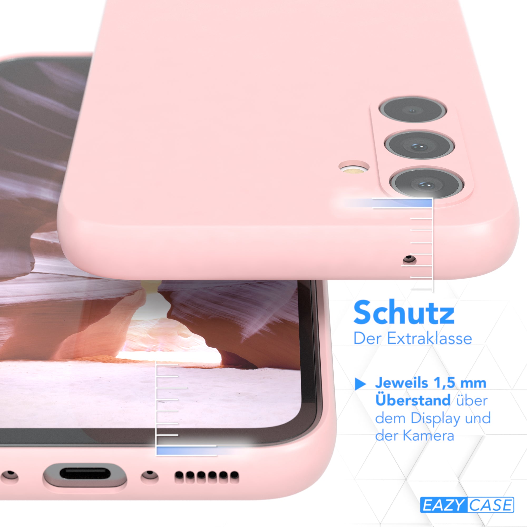 Galaxy A54 ultradünnes Slimcover aus TPU