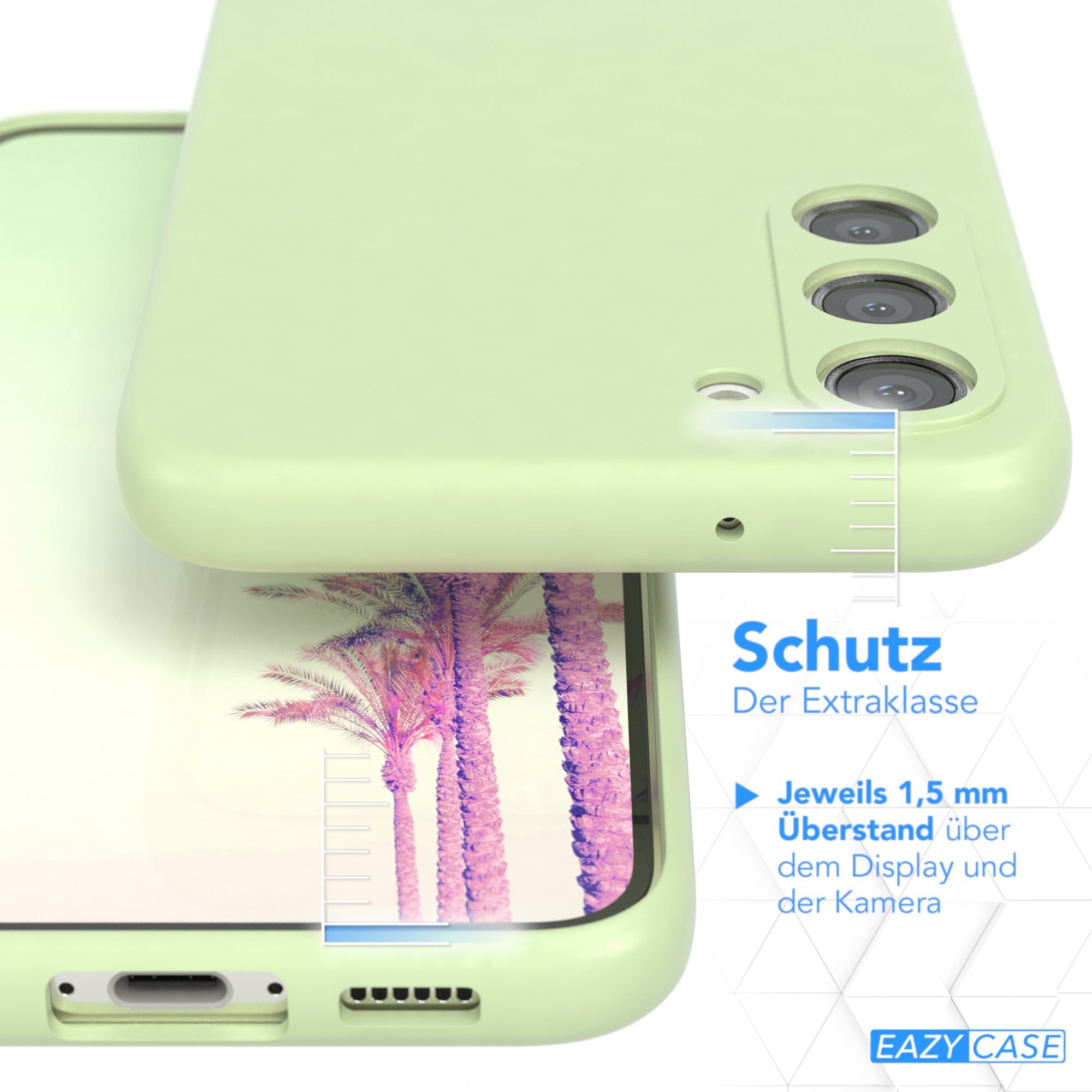 Galaxy S23 Plus ultradünnes Slimcover aus TPU