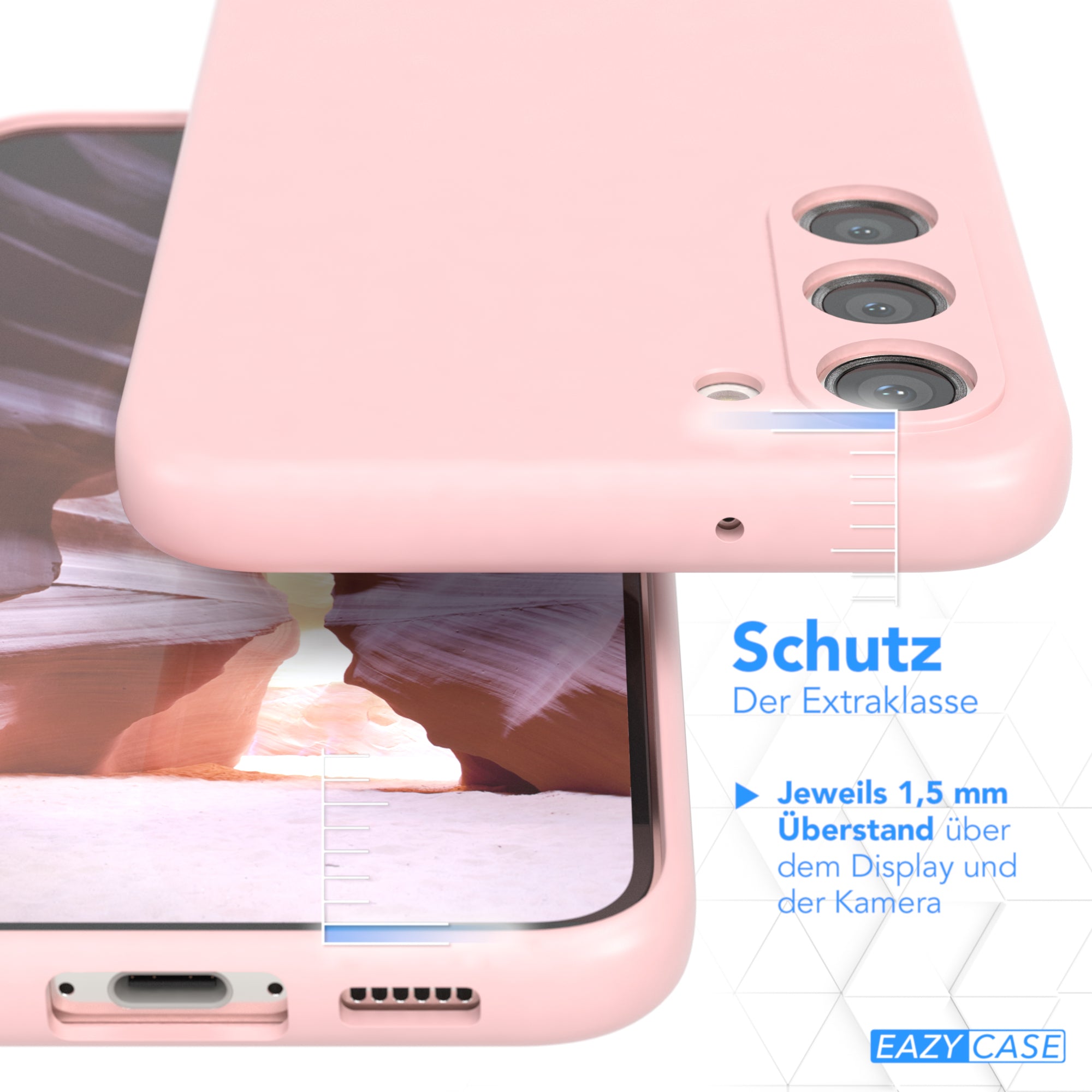 Galaxy S23 Plus ultradünnes Slimcover aus TPU