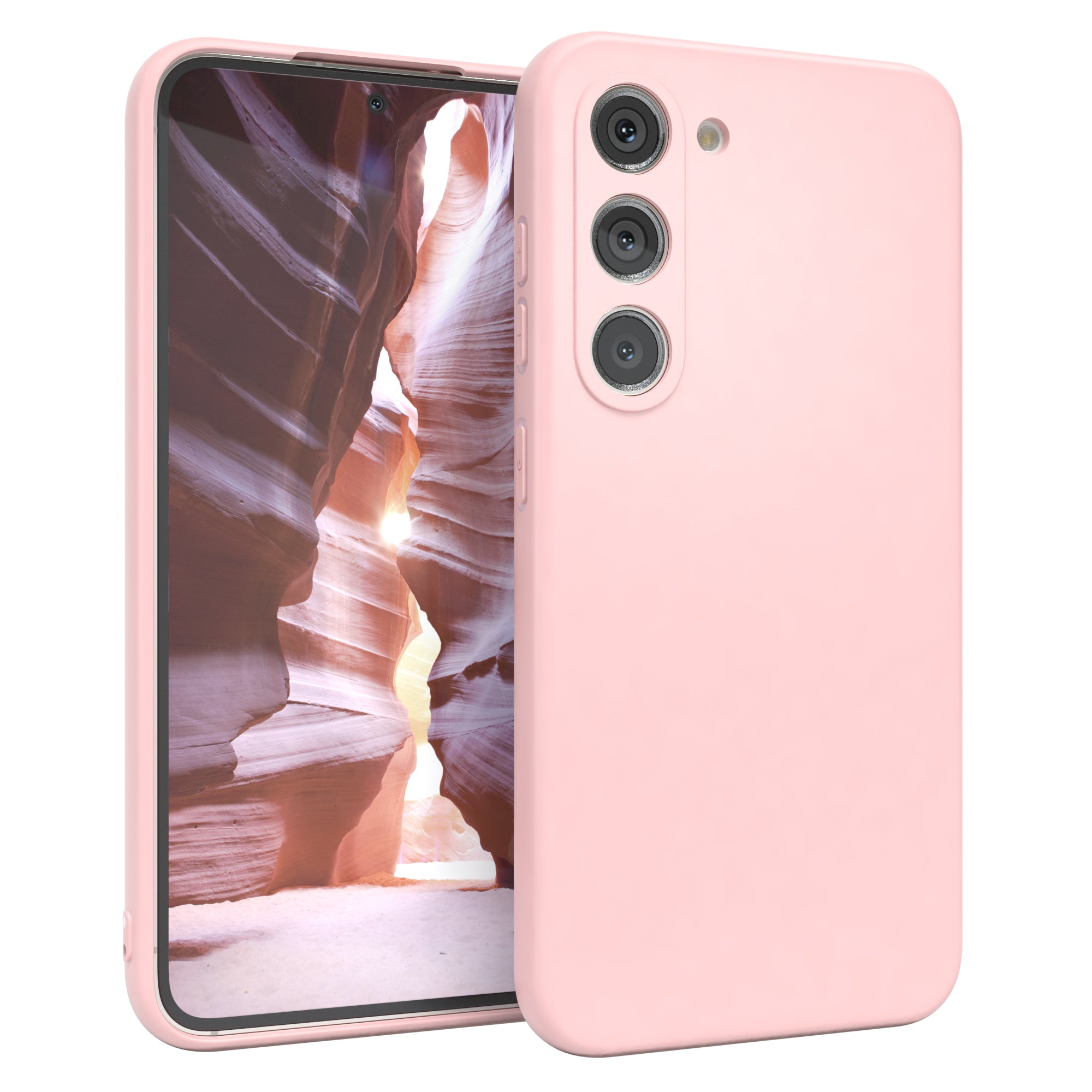 Galaxy S23 ultradünnes Slimcover aus TPU