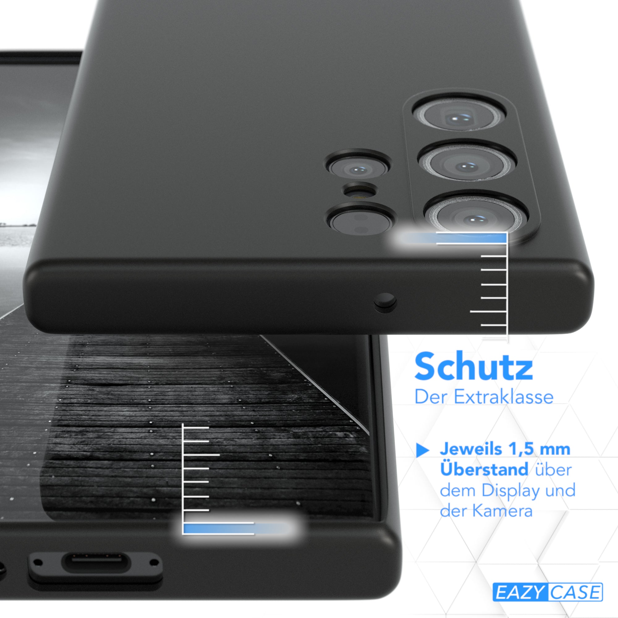 Galaxy S23 Ultra ultradünnes Slimcover aus TPU