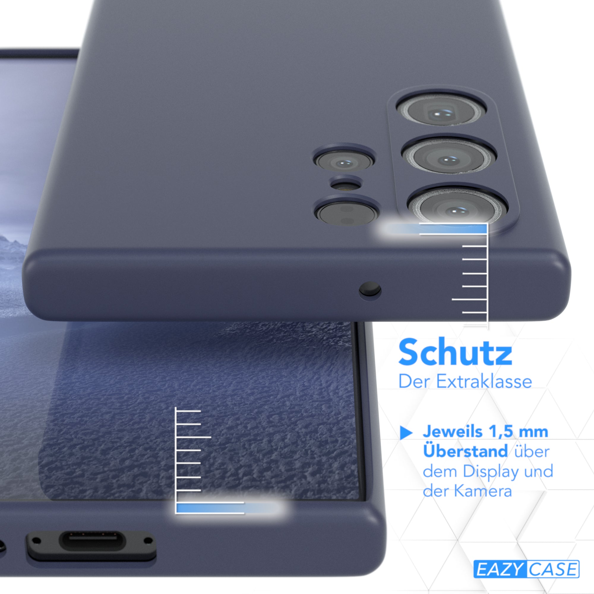 Galaxy S23 Ultra ultradünnes Slimcover aus TPU