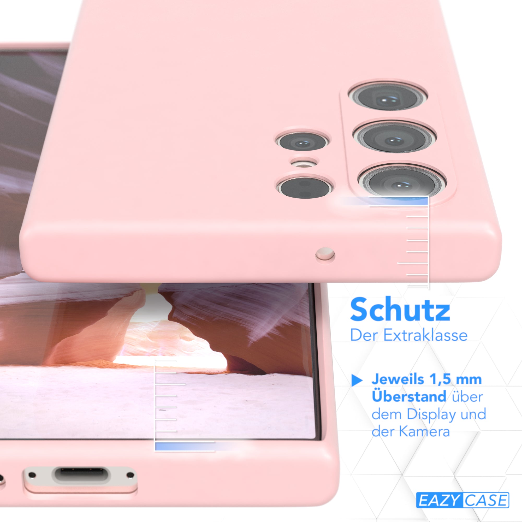 Galaxy S23 Ultra ultradünnes Slimcover aus TPU