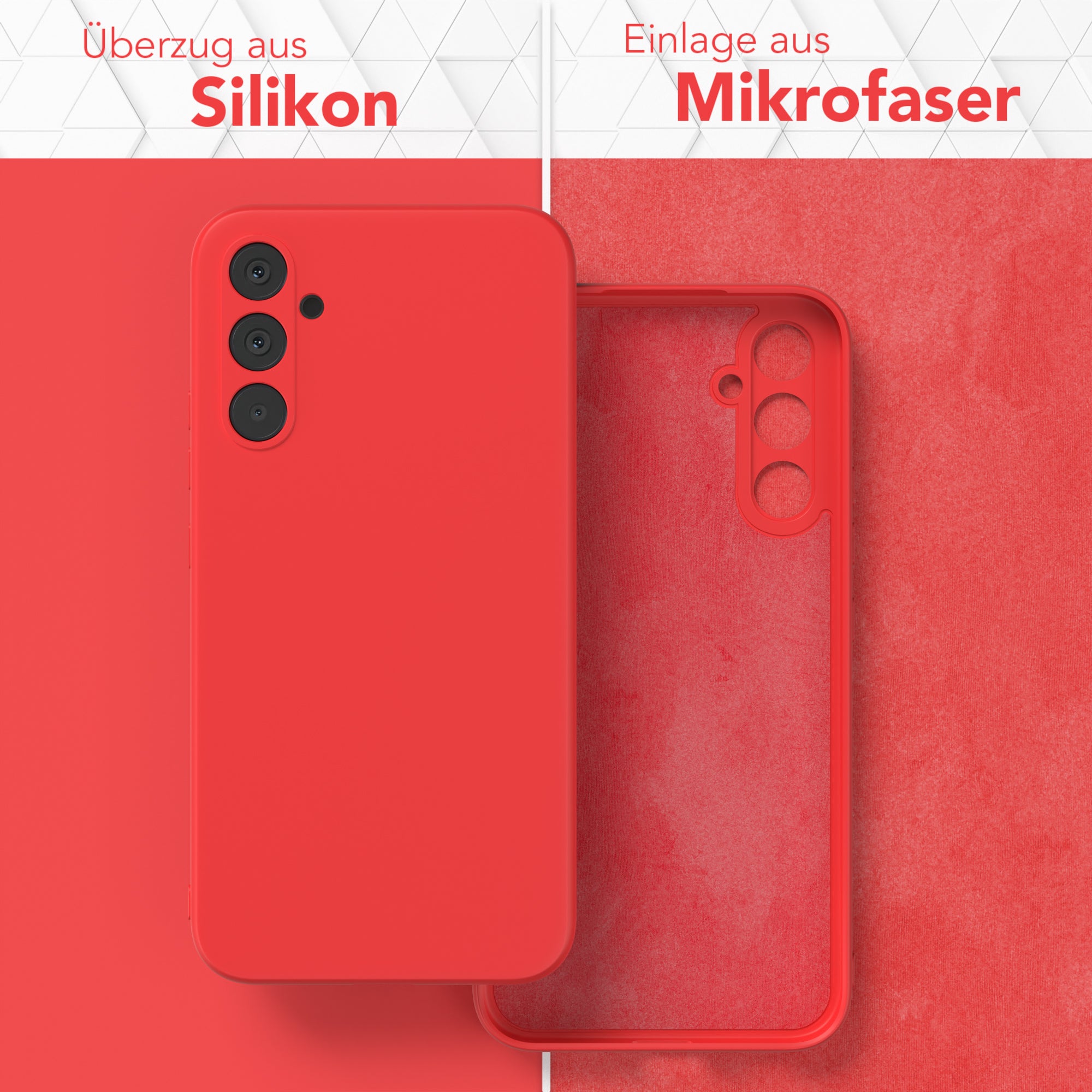 Galaxy A34 Silikonhülle