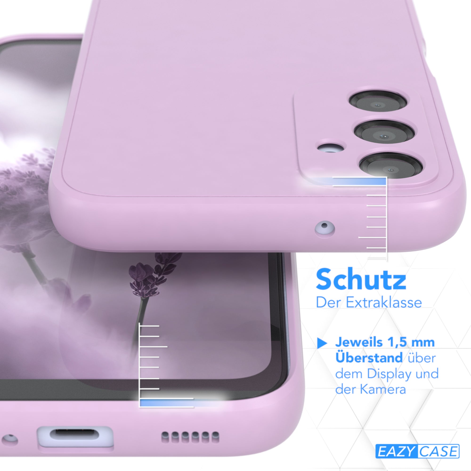 Galaxy A14 ultradünnes Slimcover aus TPU