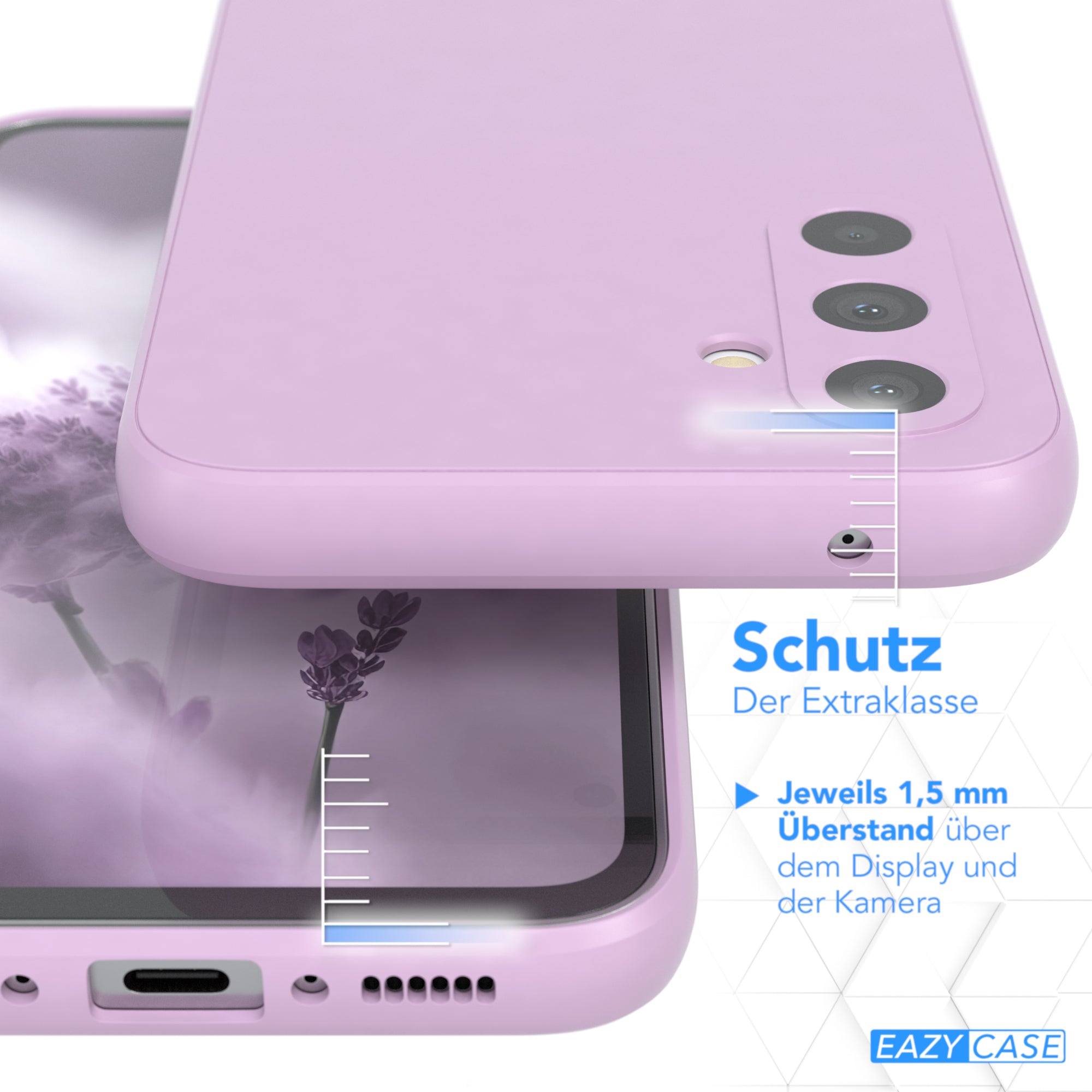 Galaxy A54 ultradünnes Slimcover aus TPU