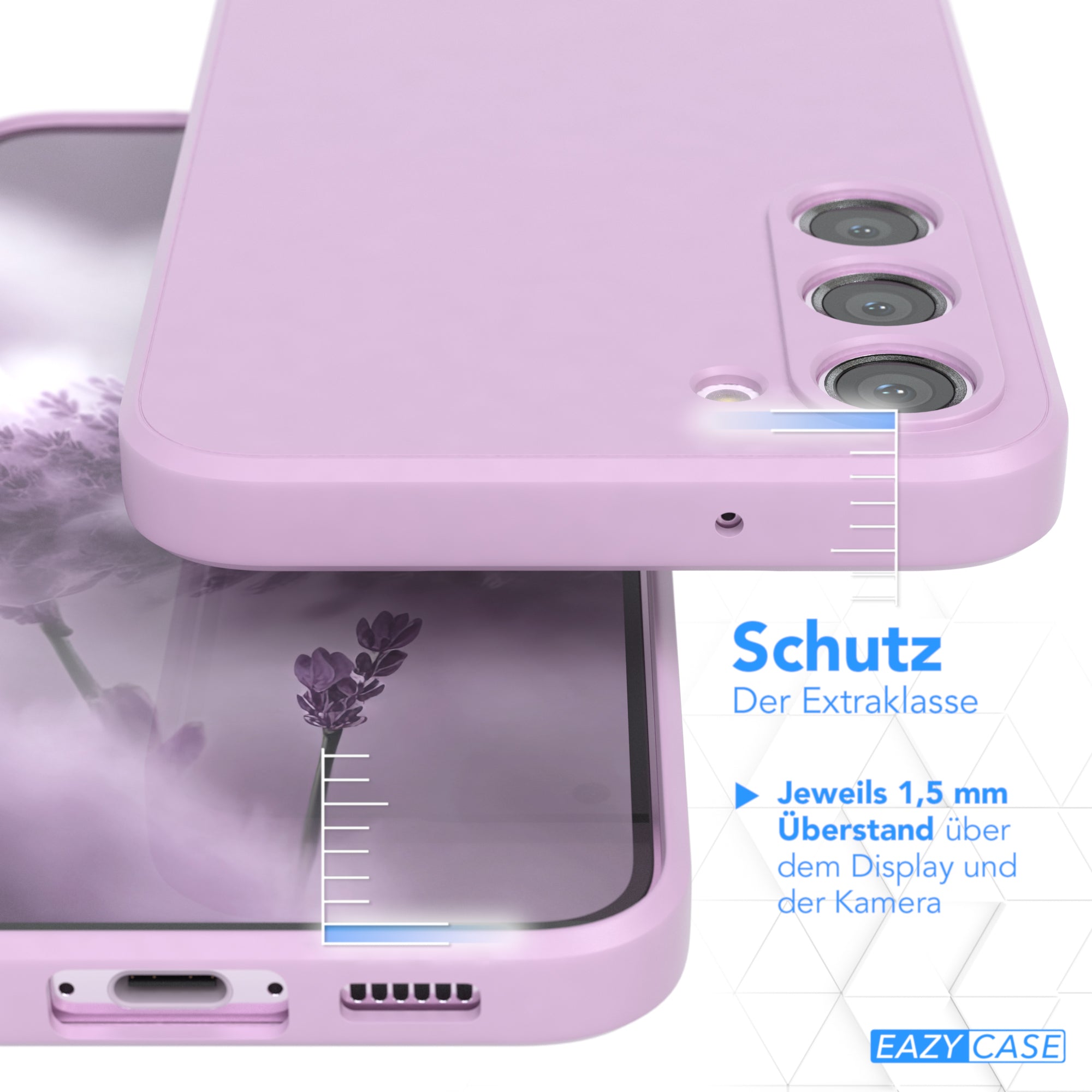 Galaxy S23 Plus ultradünnes Slimcover aus TPU