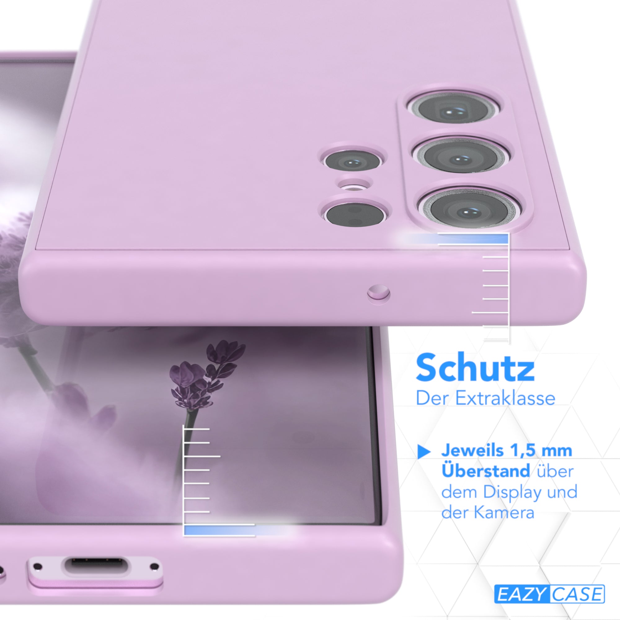 Galaxy S23 Ultra ultradünnes Slimcover aus TPU