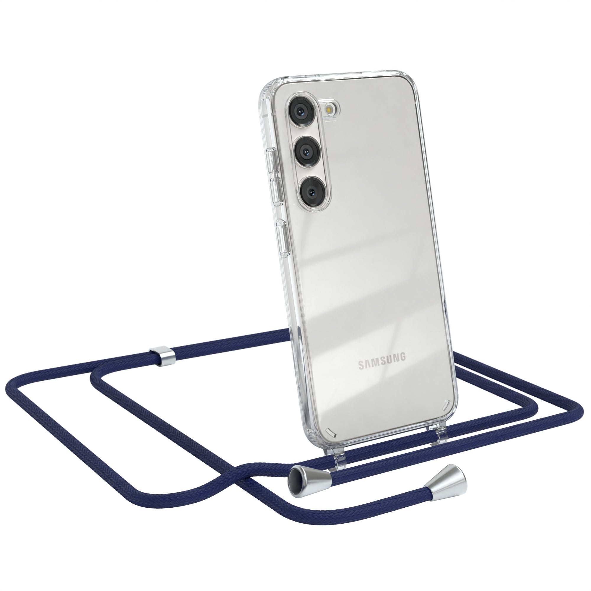 Galaxy S23 transparente Hülle + Kordel