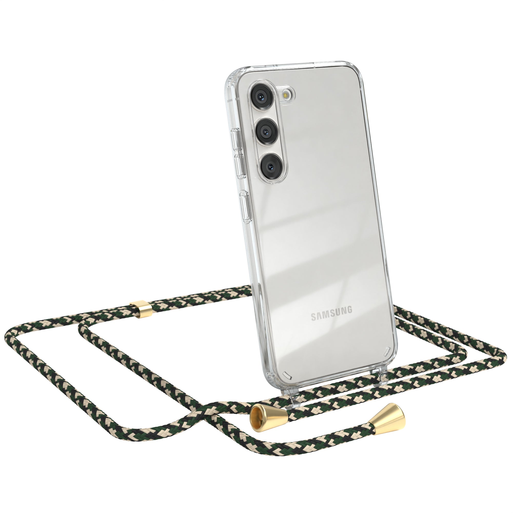 Galaxy S23 transparente Hülle + Kordel