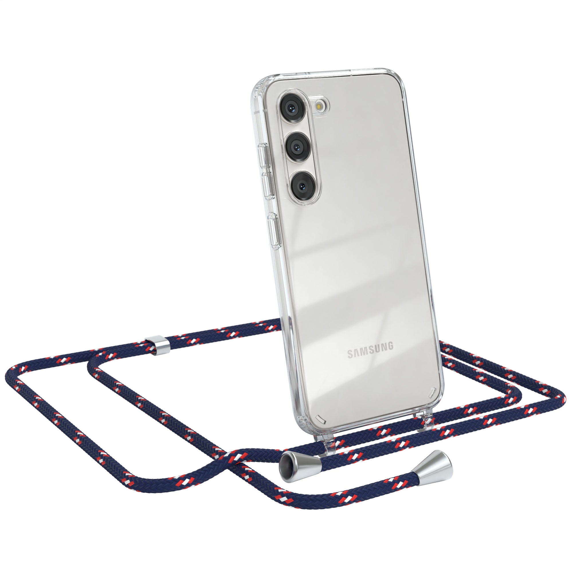 Galaxy S23 transparente Hülle + Kordel