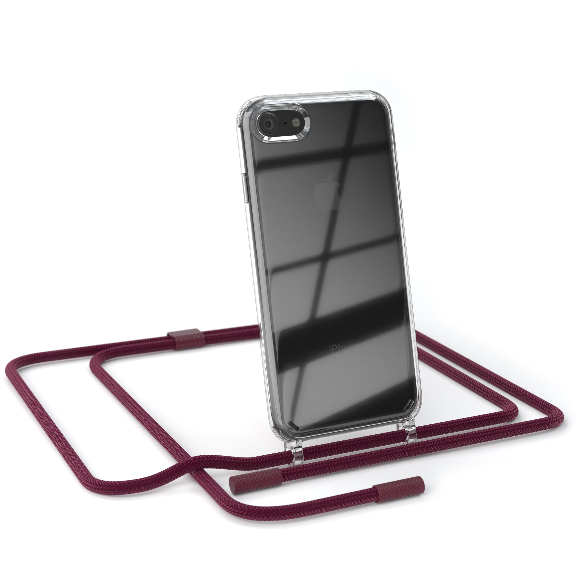 iPhone SE 2022 / 2020 / 8 / 7 Hülle + Uni Kordel