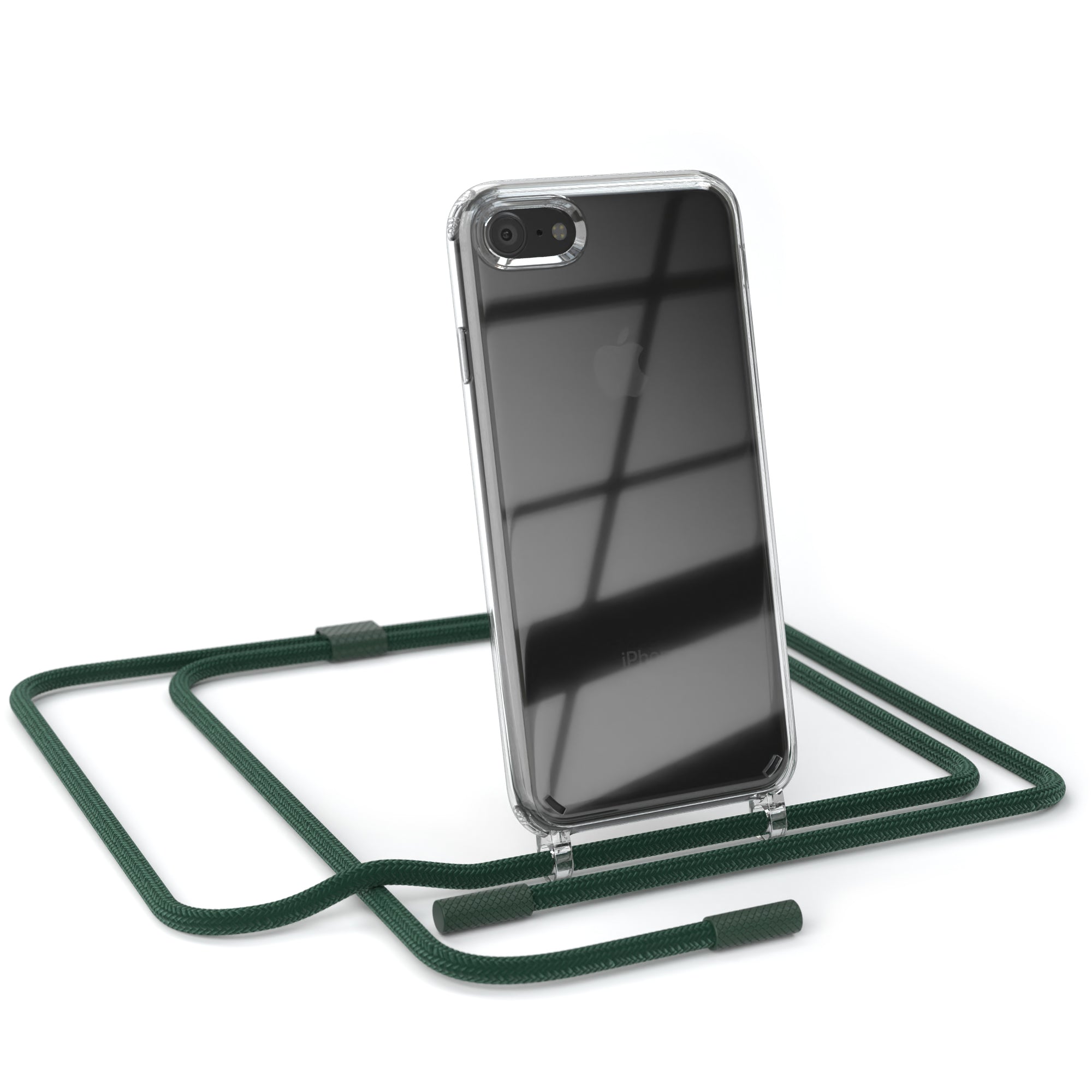 iPhone SE 2022 / 2020 / 8 / 7 Hülle + Uni Kordel