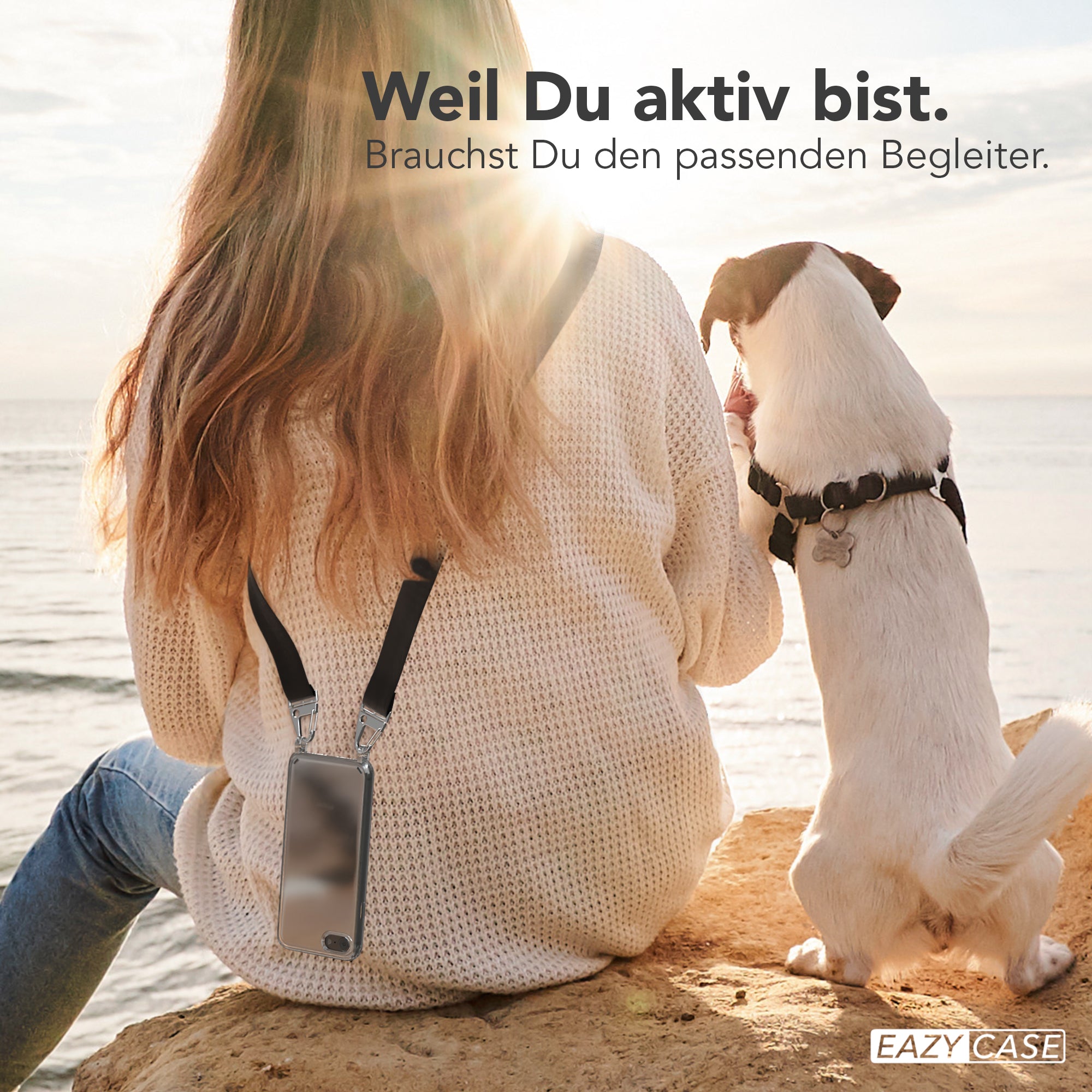 iPhone SE 2022 / 2020 / 8 / 7 Hülle + breites Band