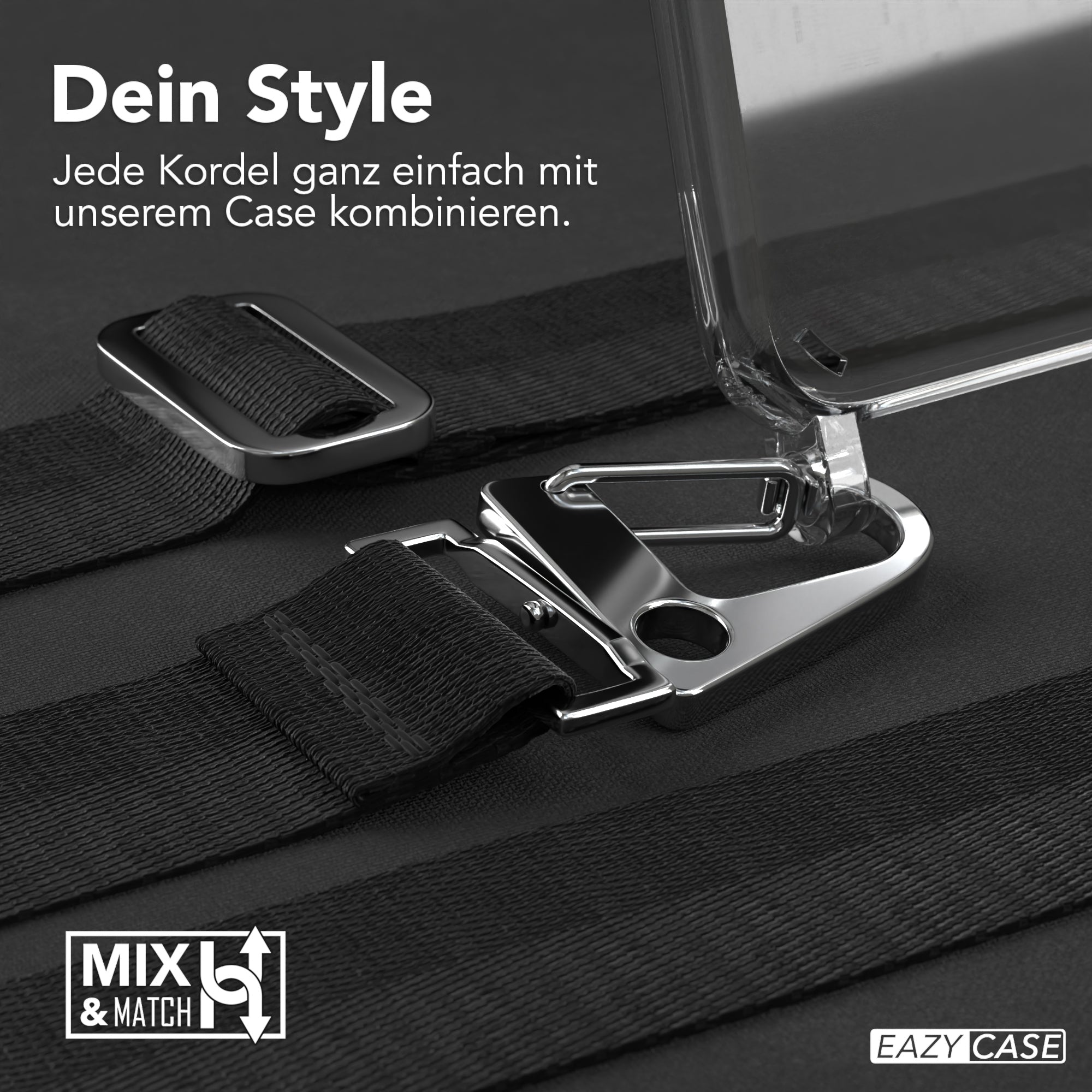 iPhone SE 2022 / 2020 / 8 / 7 Hülle + breites Band