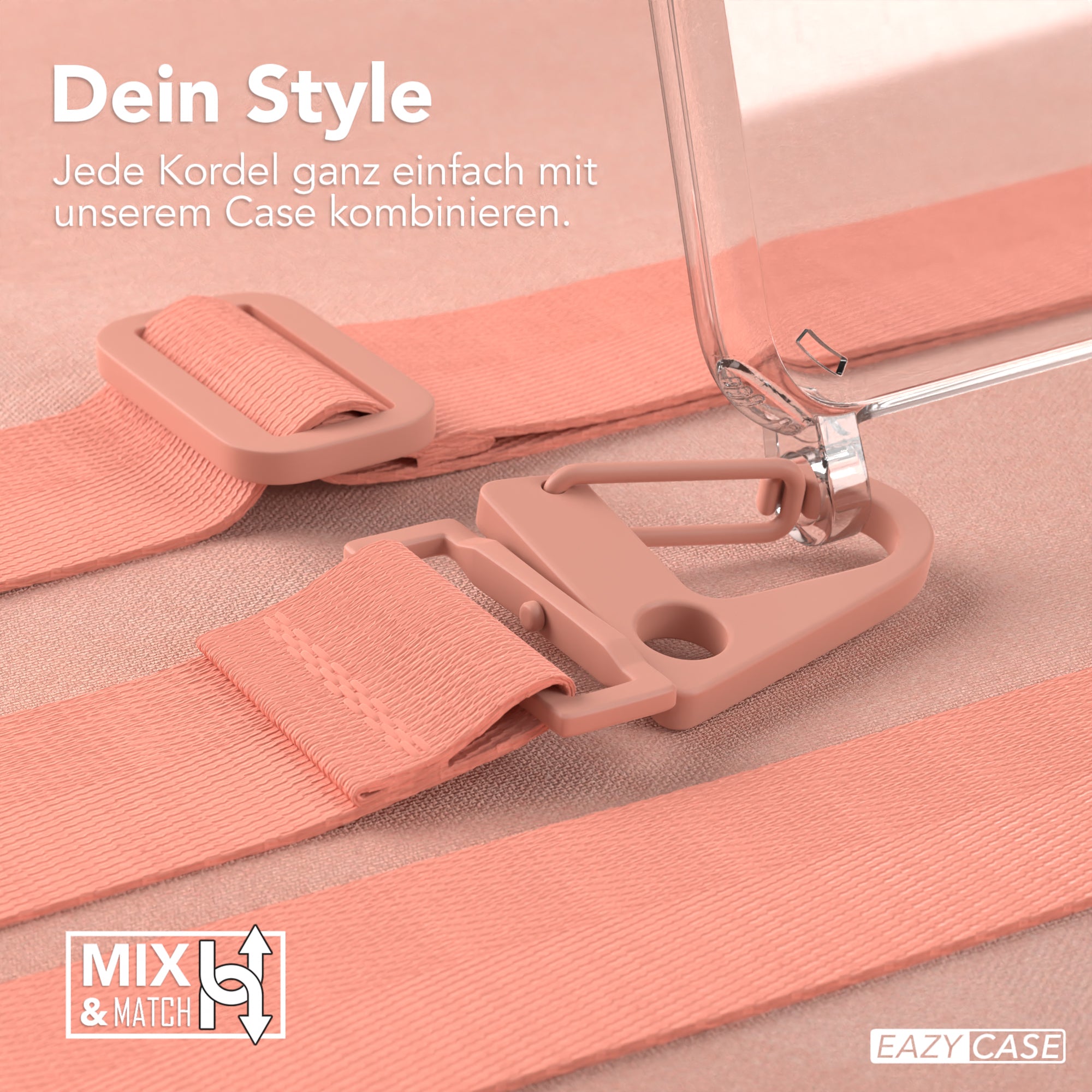 iPhone SE 2022 / 2020 / 8 / 7 Hülle + breites Band