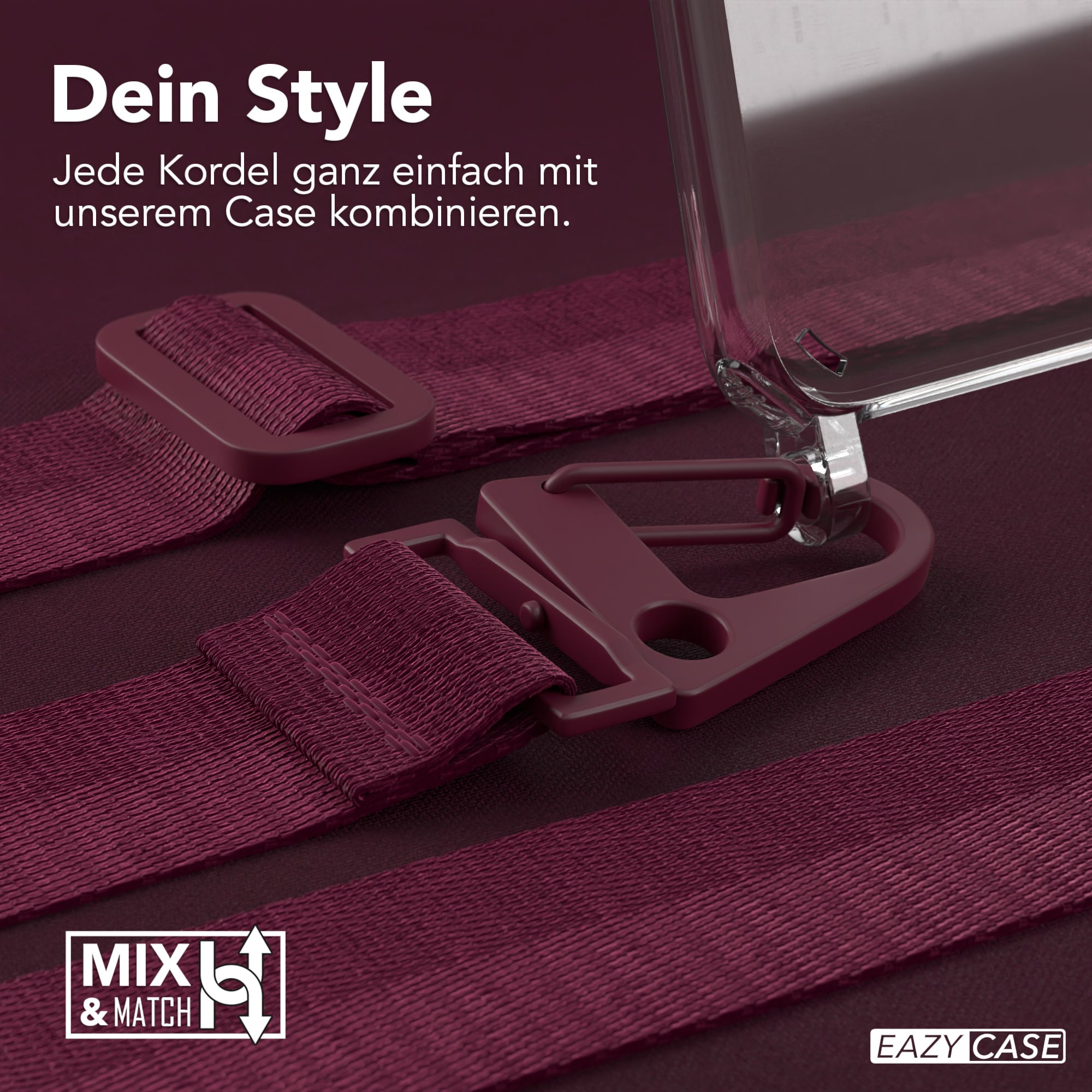 iPhone SE 2022 / 2020 / 8 / 7 Hülle + breites Band