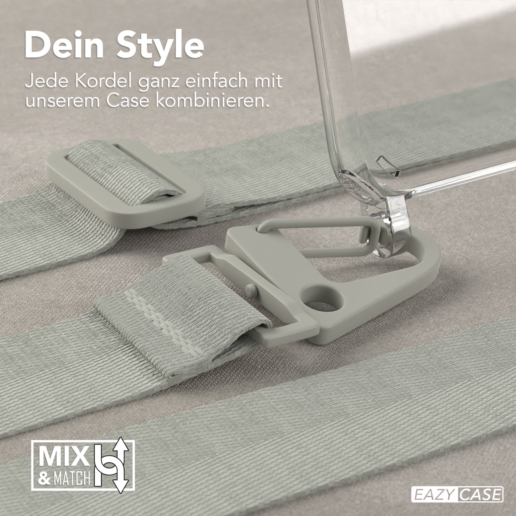 iPhone SE 2022 / 2020 / 8 / 7 Hülle + breites Band