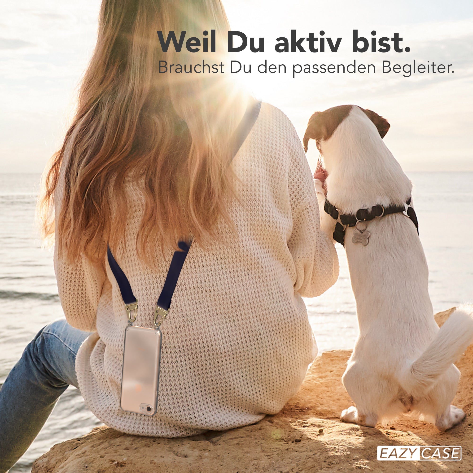 iPhone SE 2022 / 2020 / 8 / 7 Hülle + breites Band