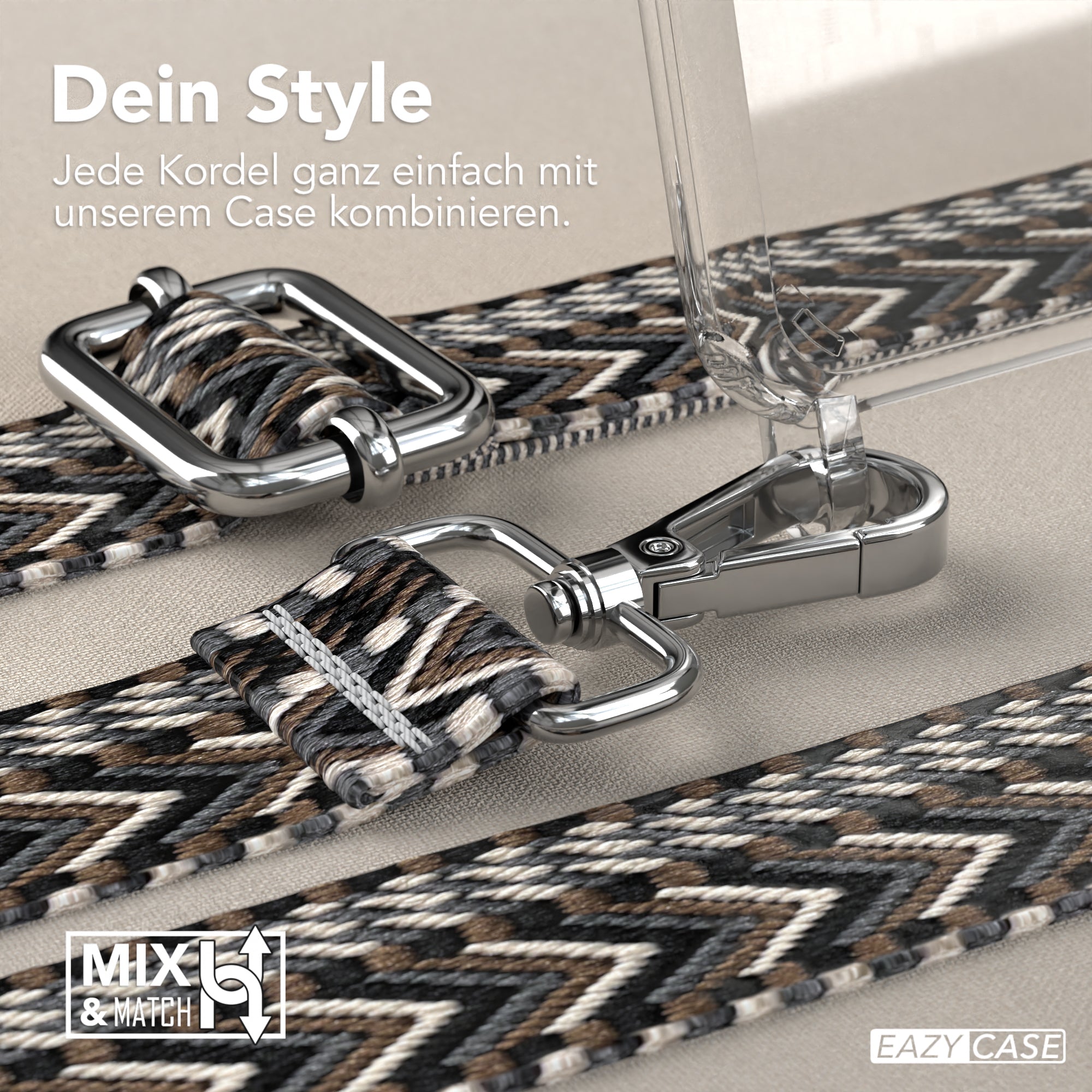 iPhone X / XS Hülle + Boho Band