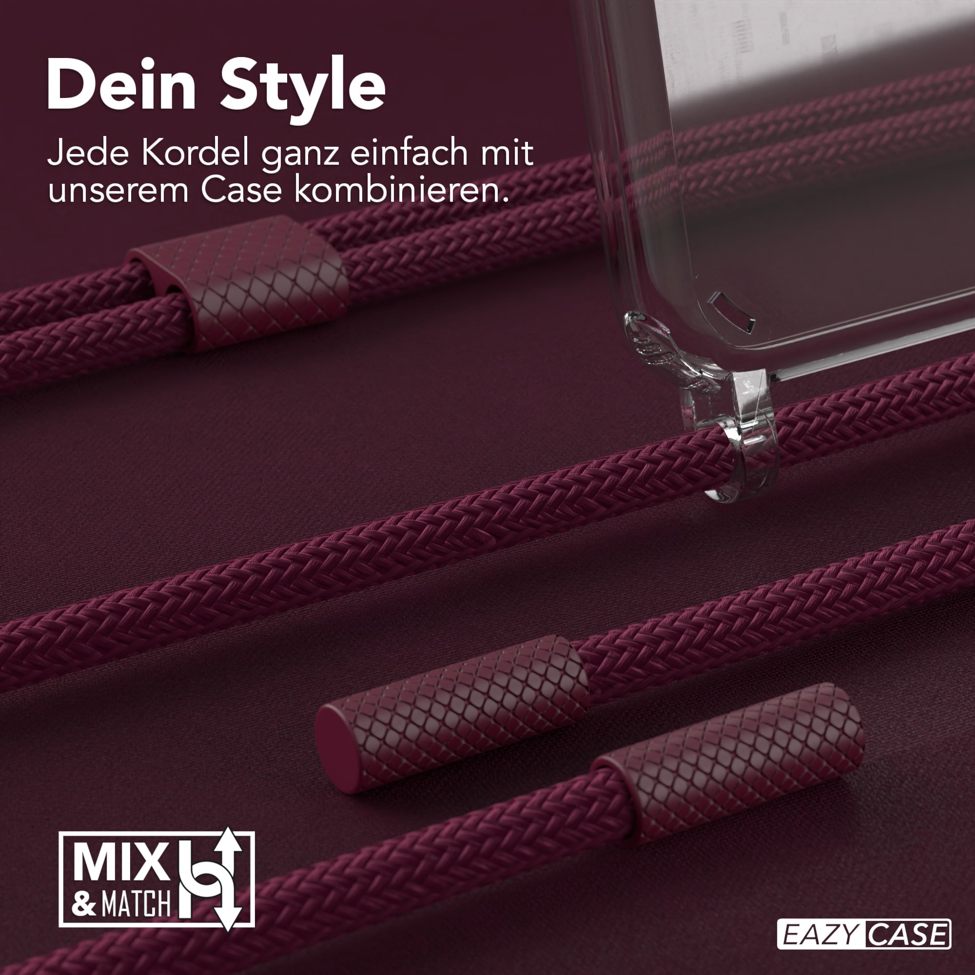 iPhone XS Max Hülle + Uni Kordel