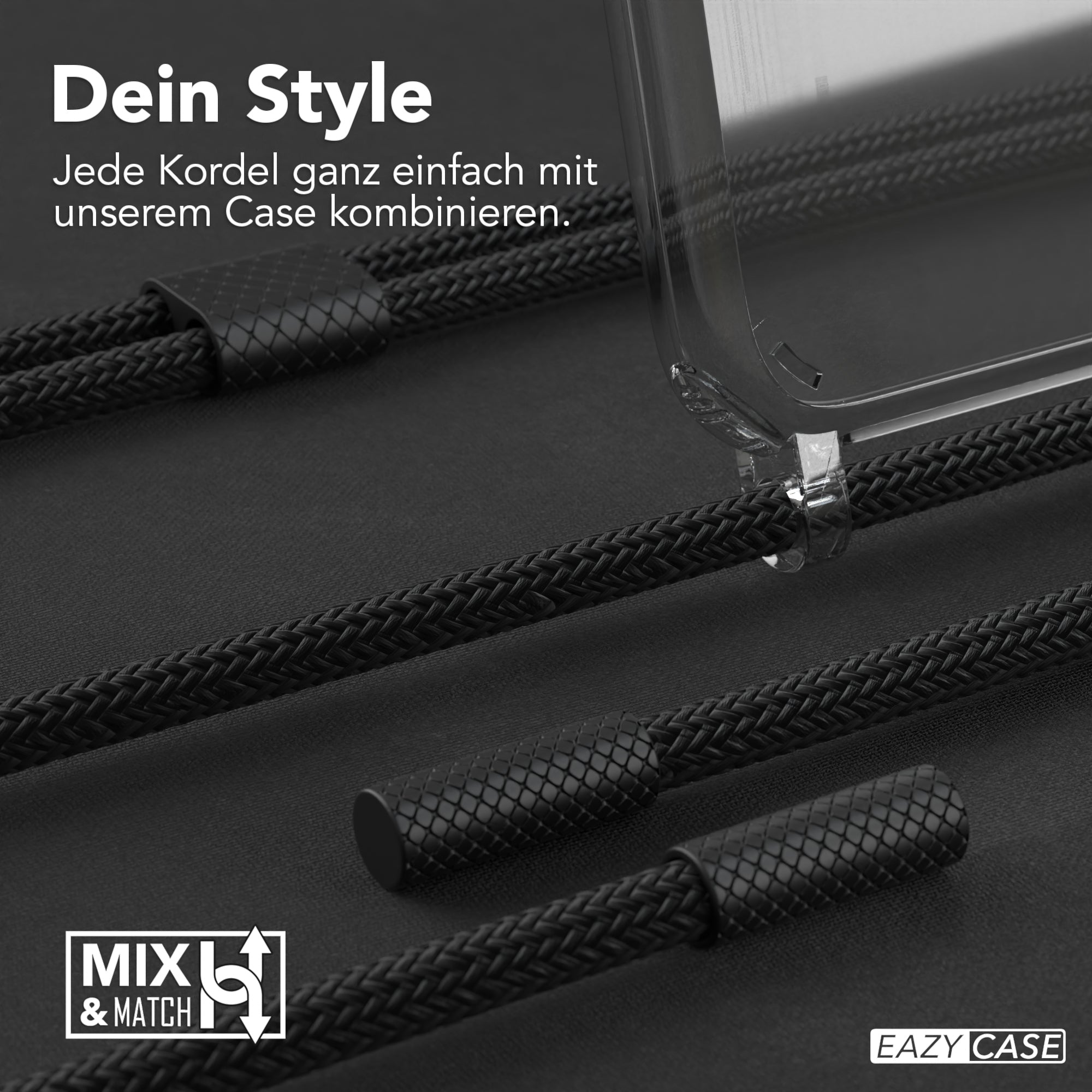 iPhone XR Hülle + Uni Kordel