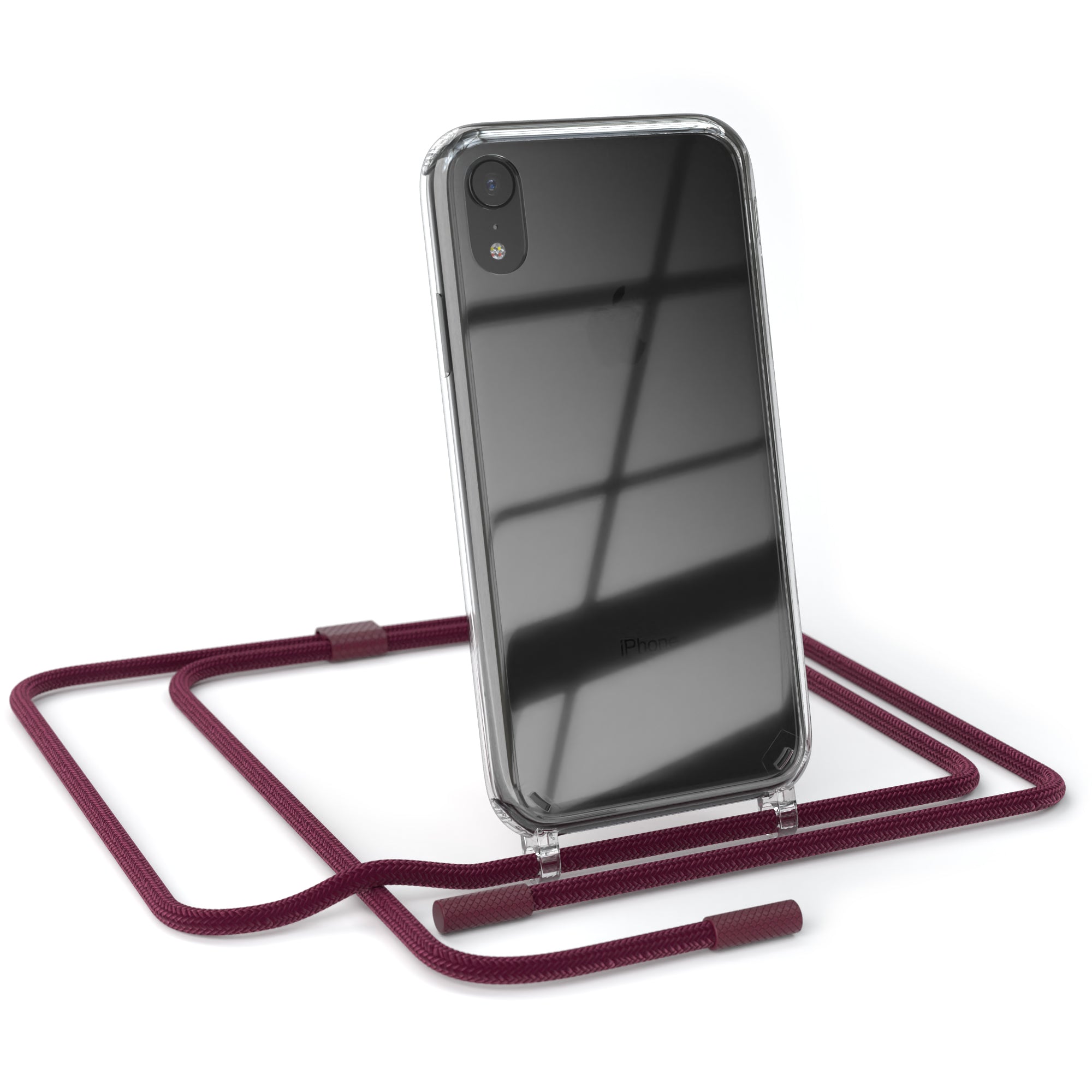 iPhone XR Hülle + Uni Kordel