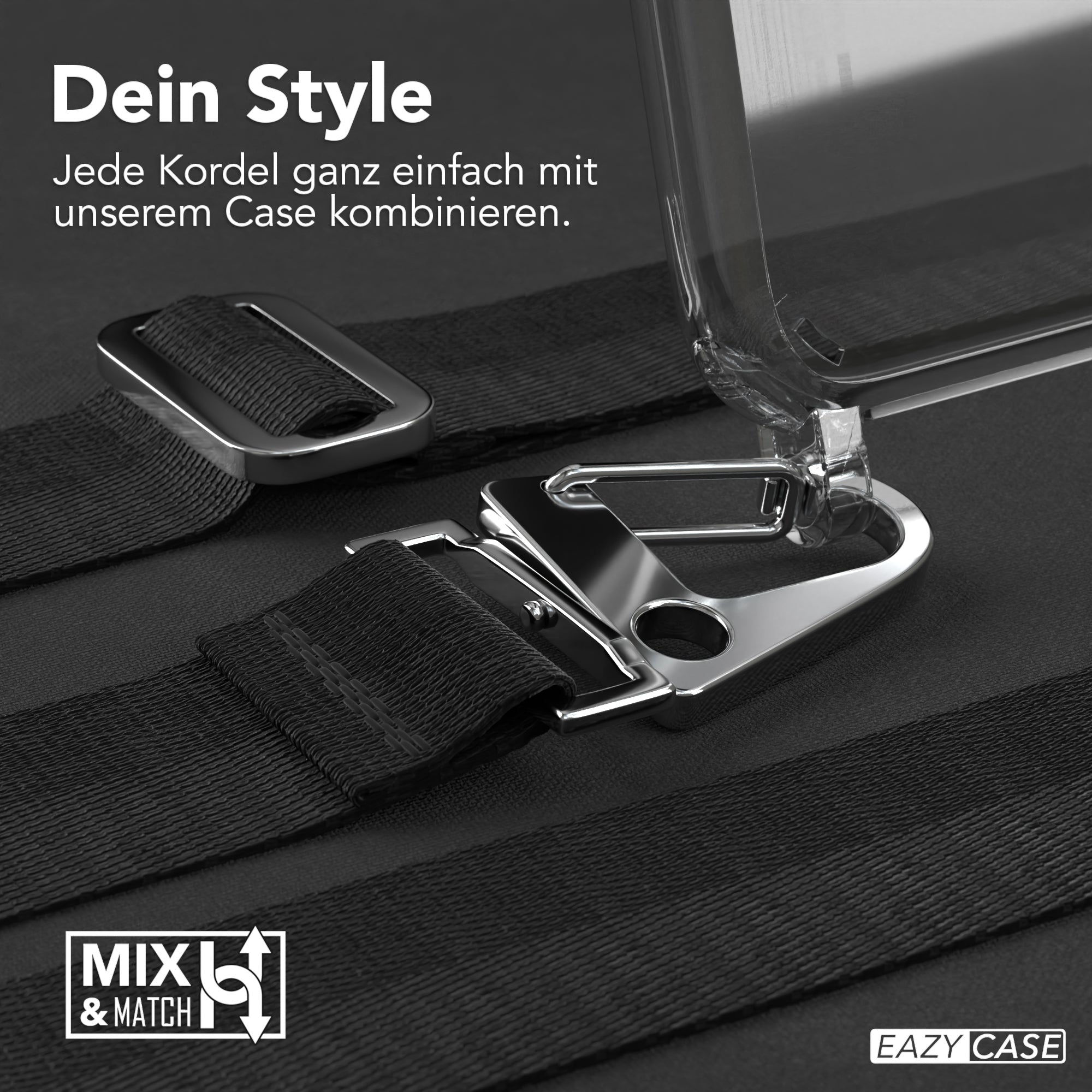 iPhone XR Hülle + breites Band