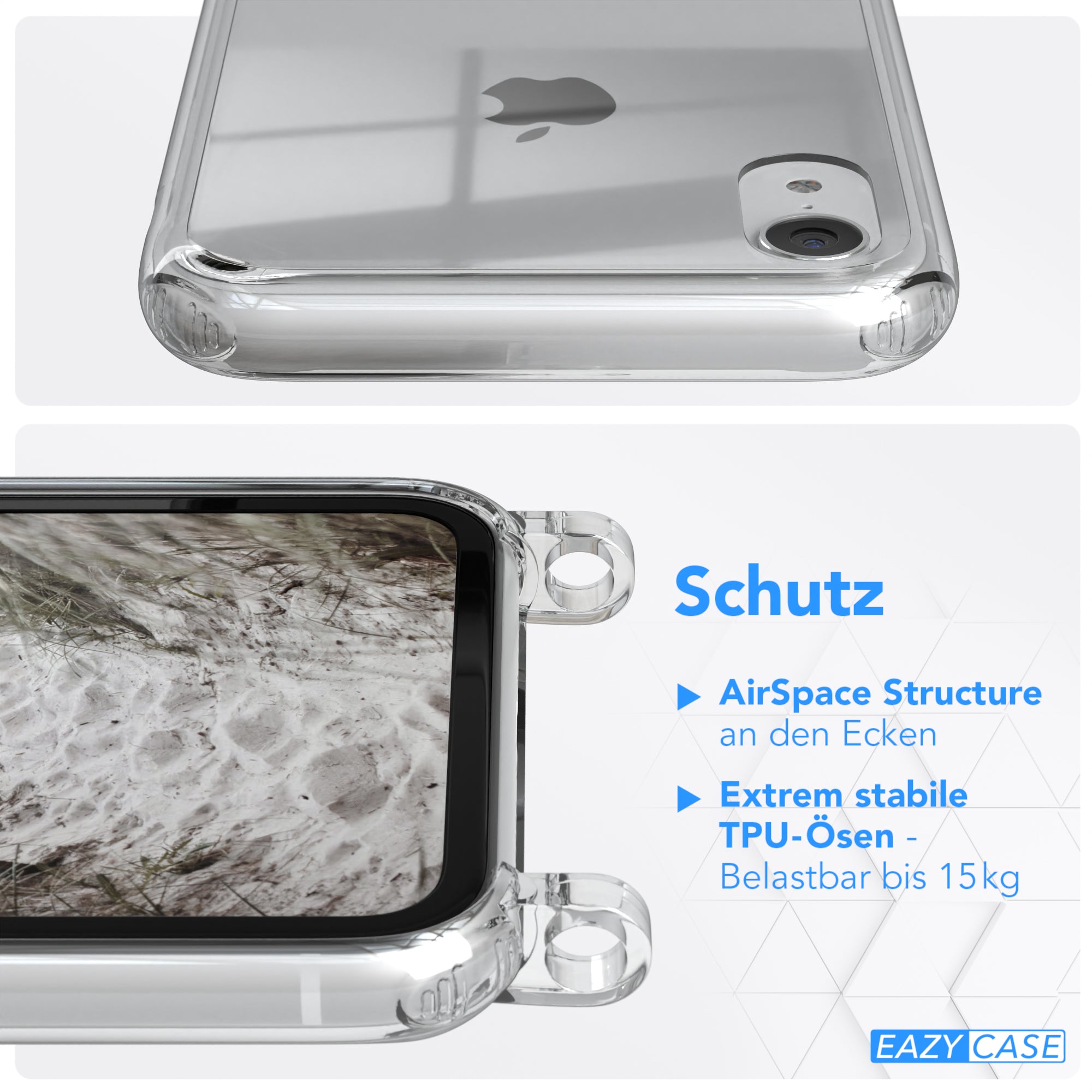 iPhone XR Hülle + breites Band