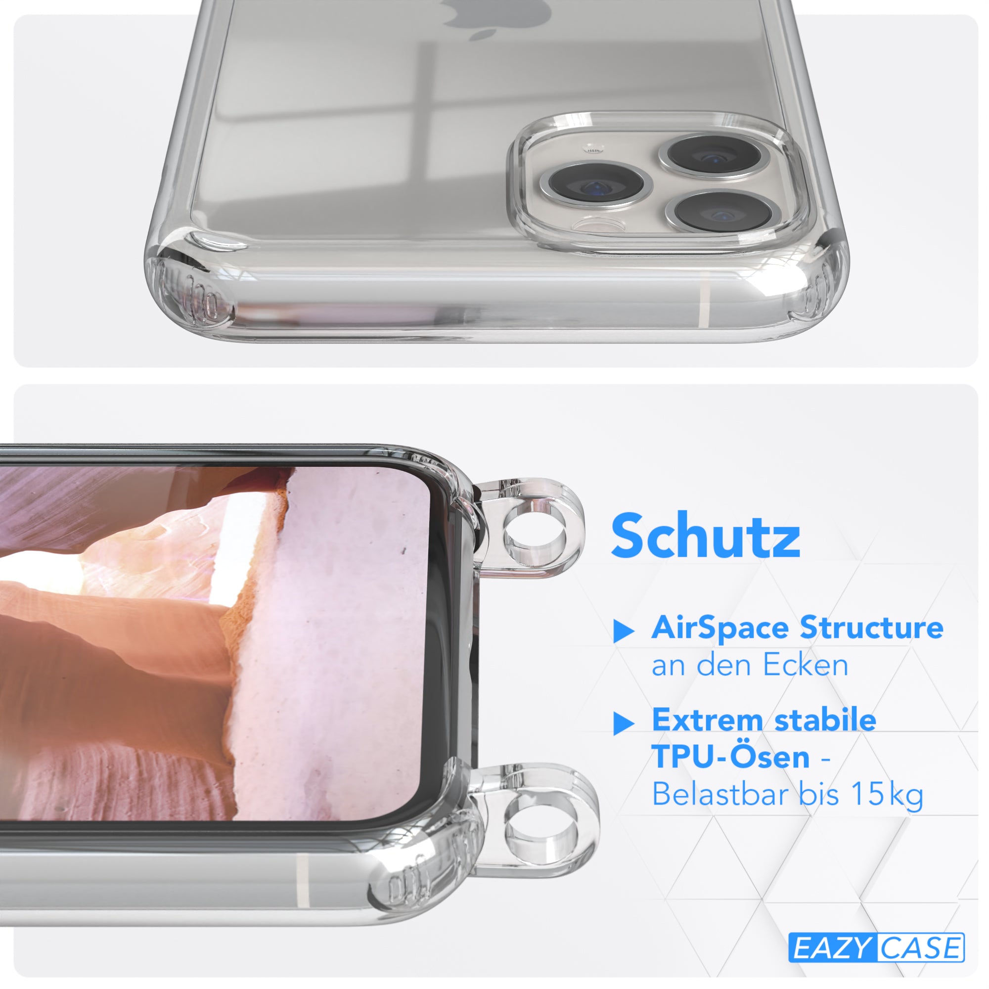 iPhone 11 Pro Hülle + Uni Kordel