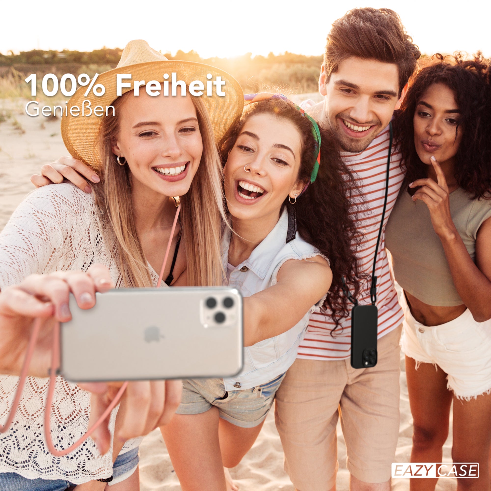 iPhone 11 Pro Max Hülle + Uni Kordel