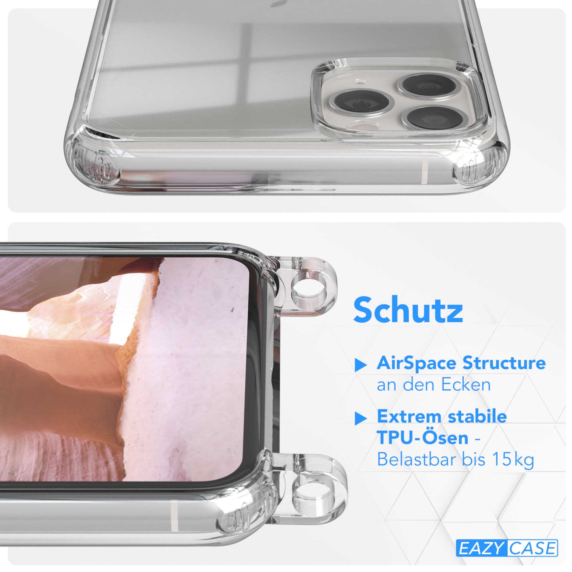 iPhone 11 Pro Max Hülle + Uni Kordel