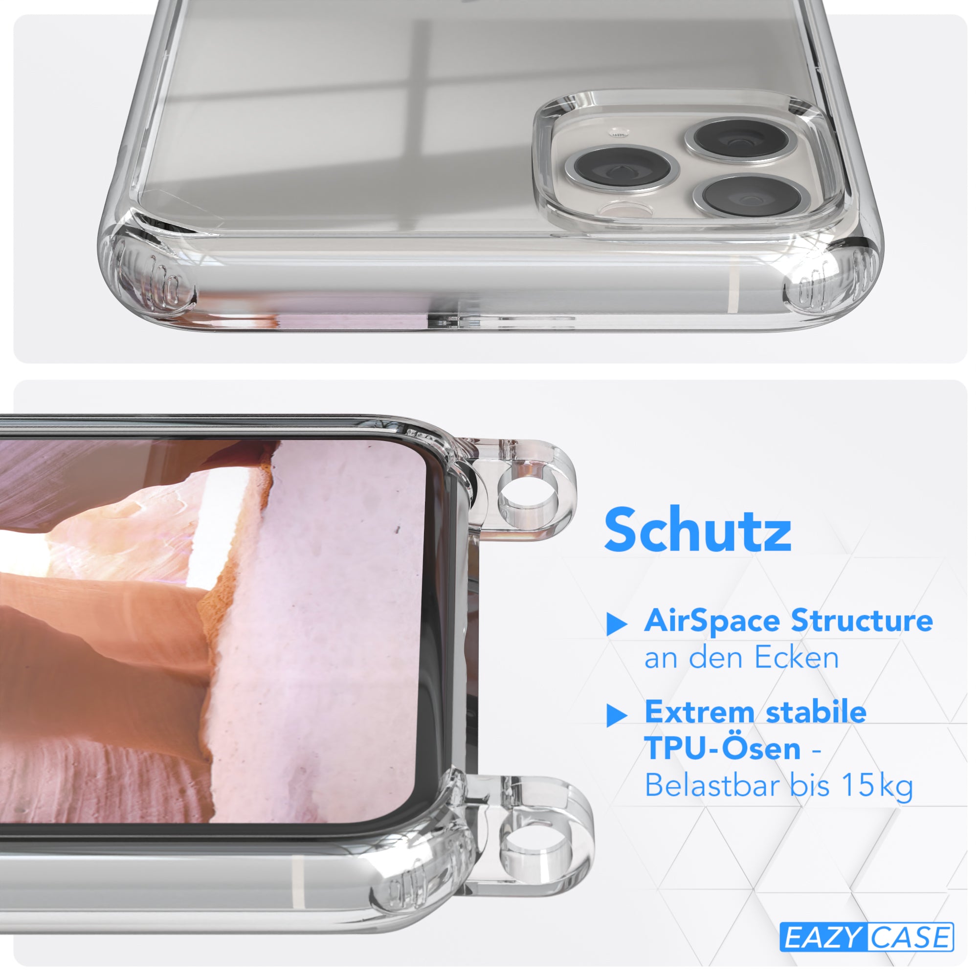 iPhone 11 Pro Max Hülle + breites Band