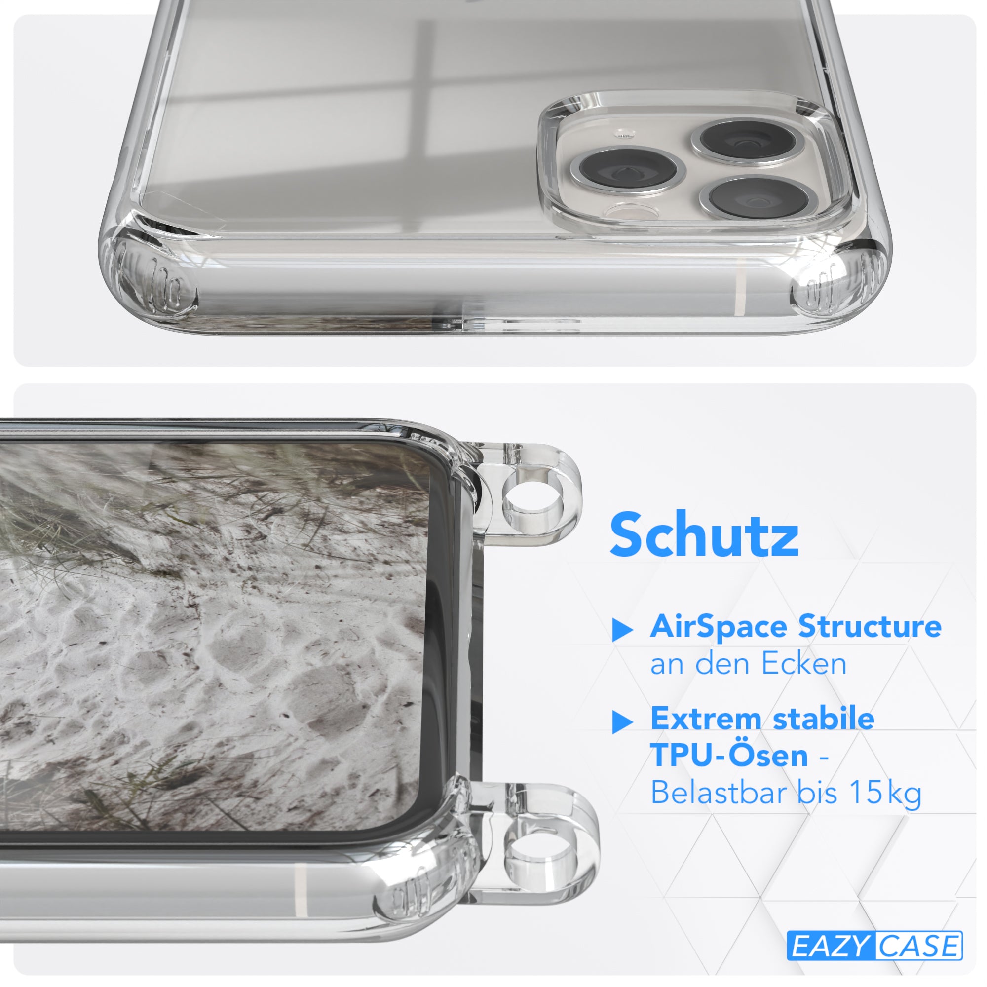 iPhone 11 Pro Max Hülle + breites Band