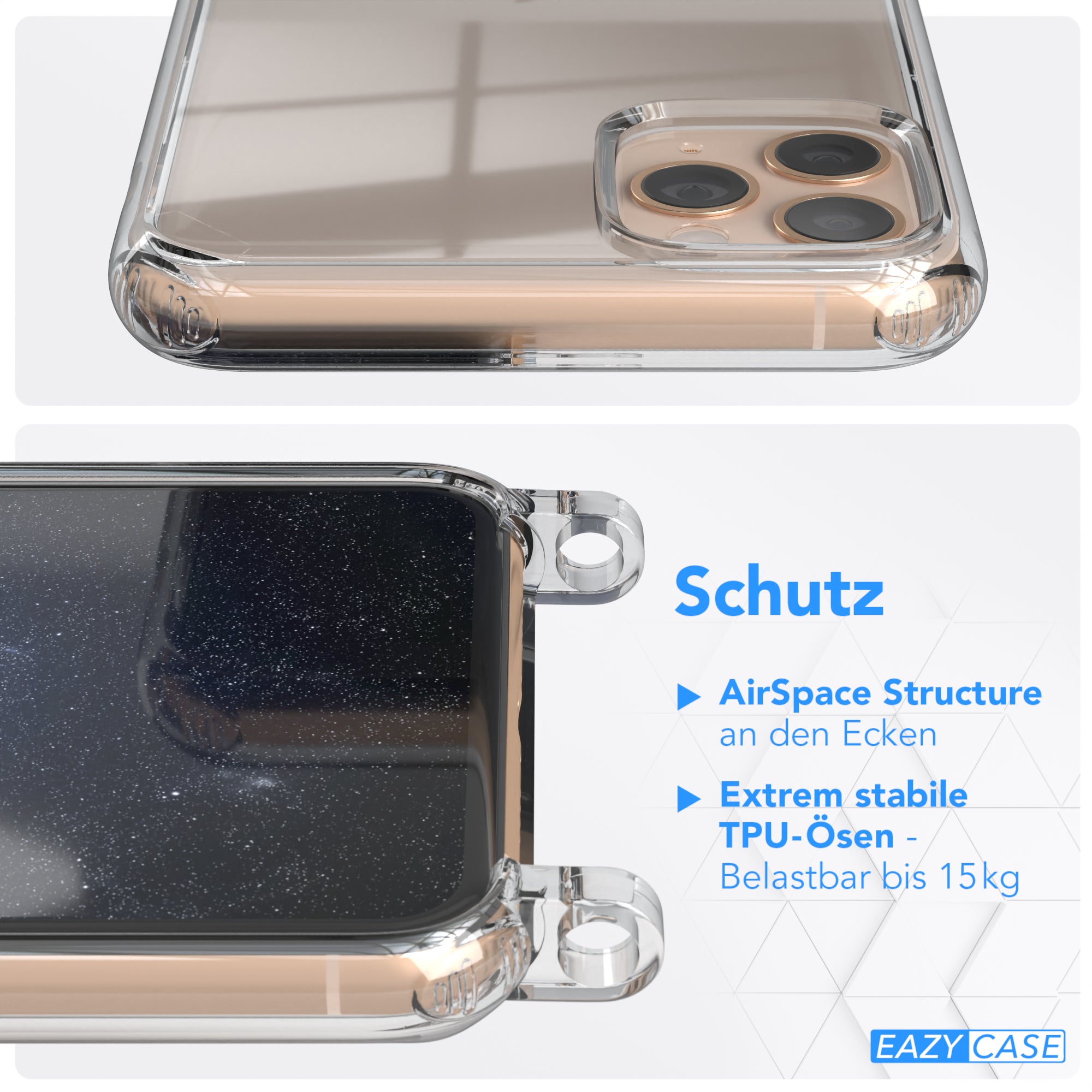 iPhone 11 Pro Max Hülle + breites Band