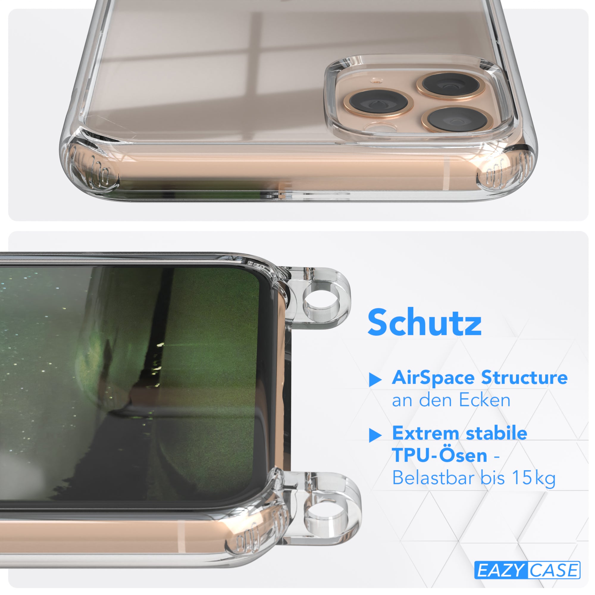 iPhone 11 Pro Max Hülle + breites Band