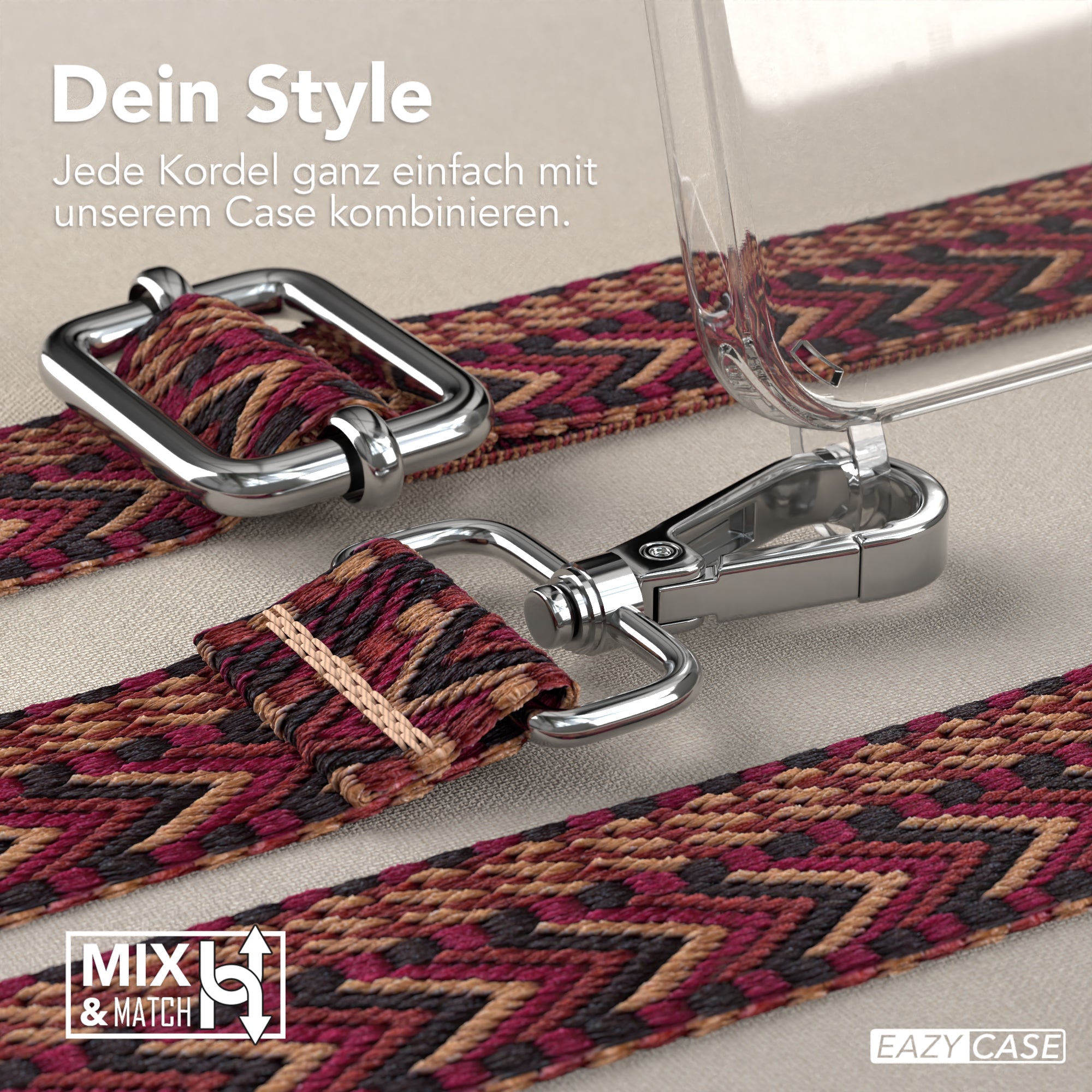 iPhone 12 Mini Hülle + Boho Band