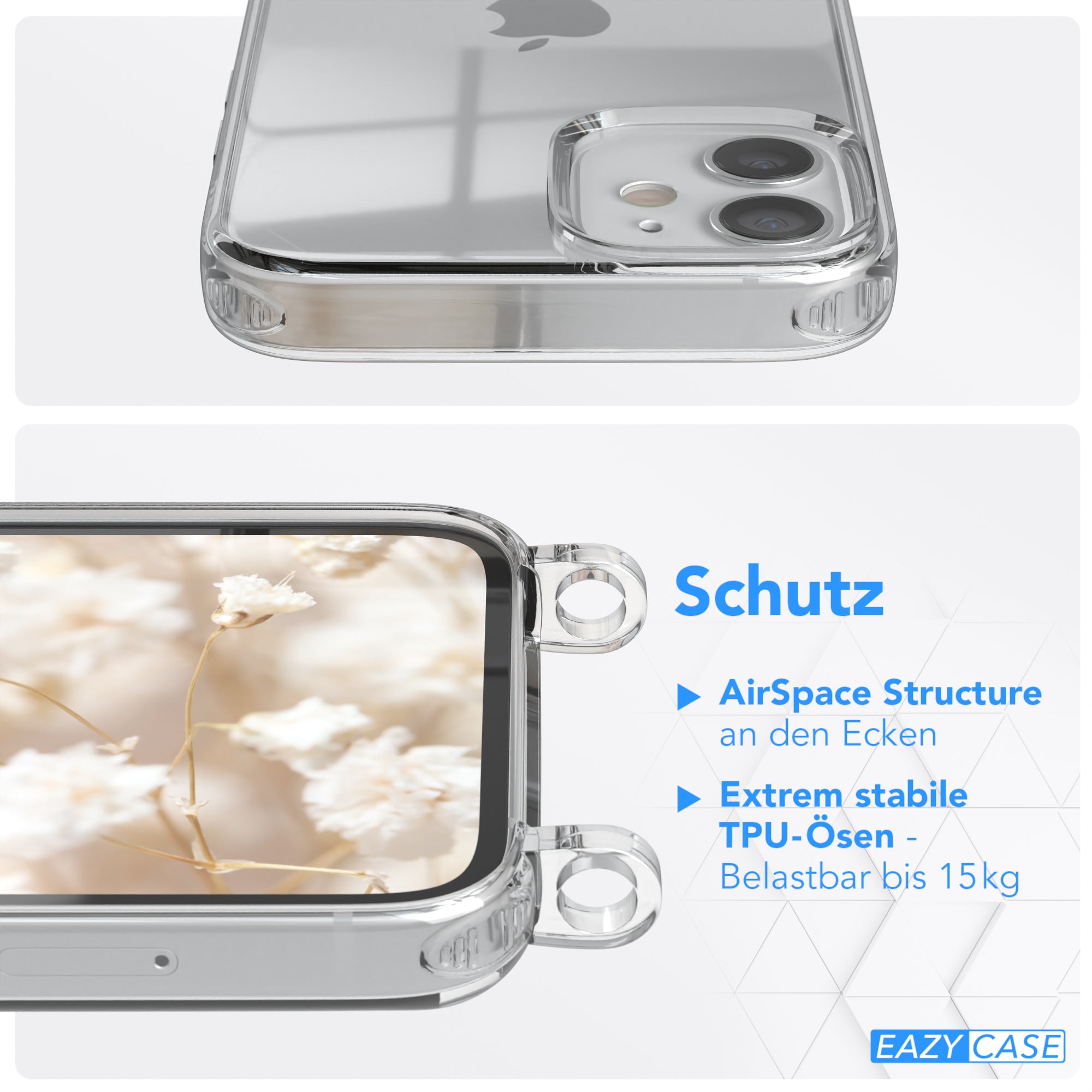 iPhone 12 Mini Hülle + Boho Band