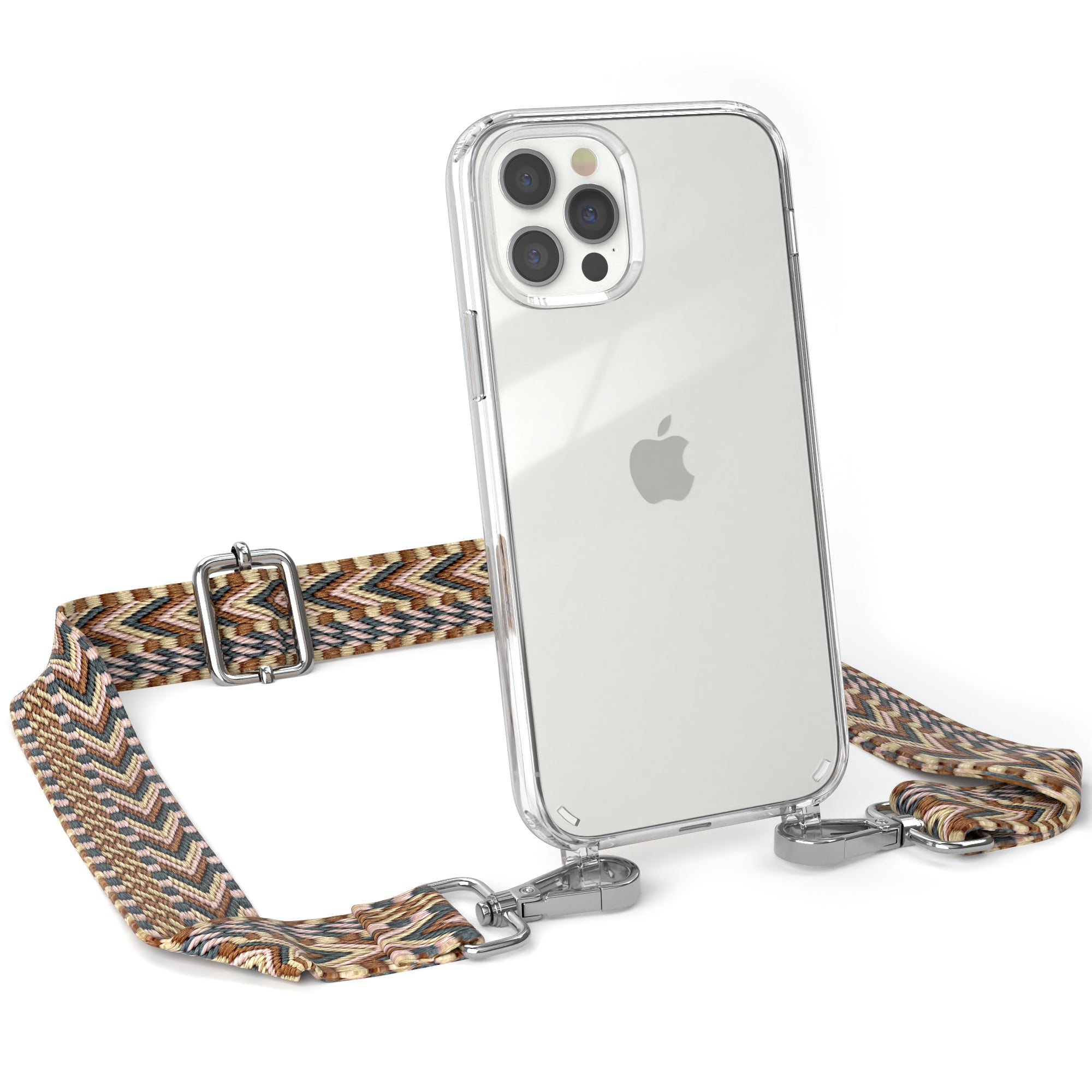 iPhone 12 / 12 Pro Hülle + Boho Band