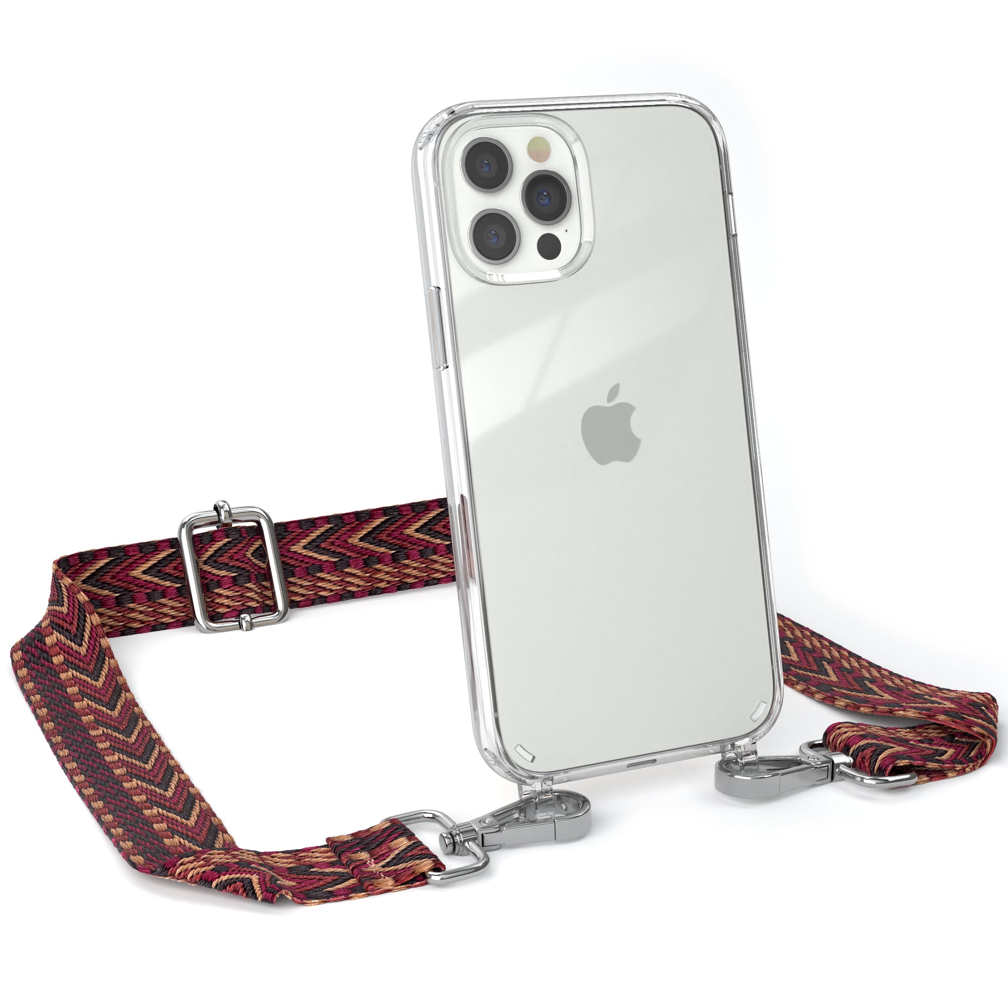 iPhone 12 / 12 Pro Hülle + Boho Band