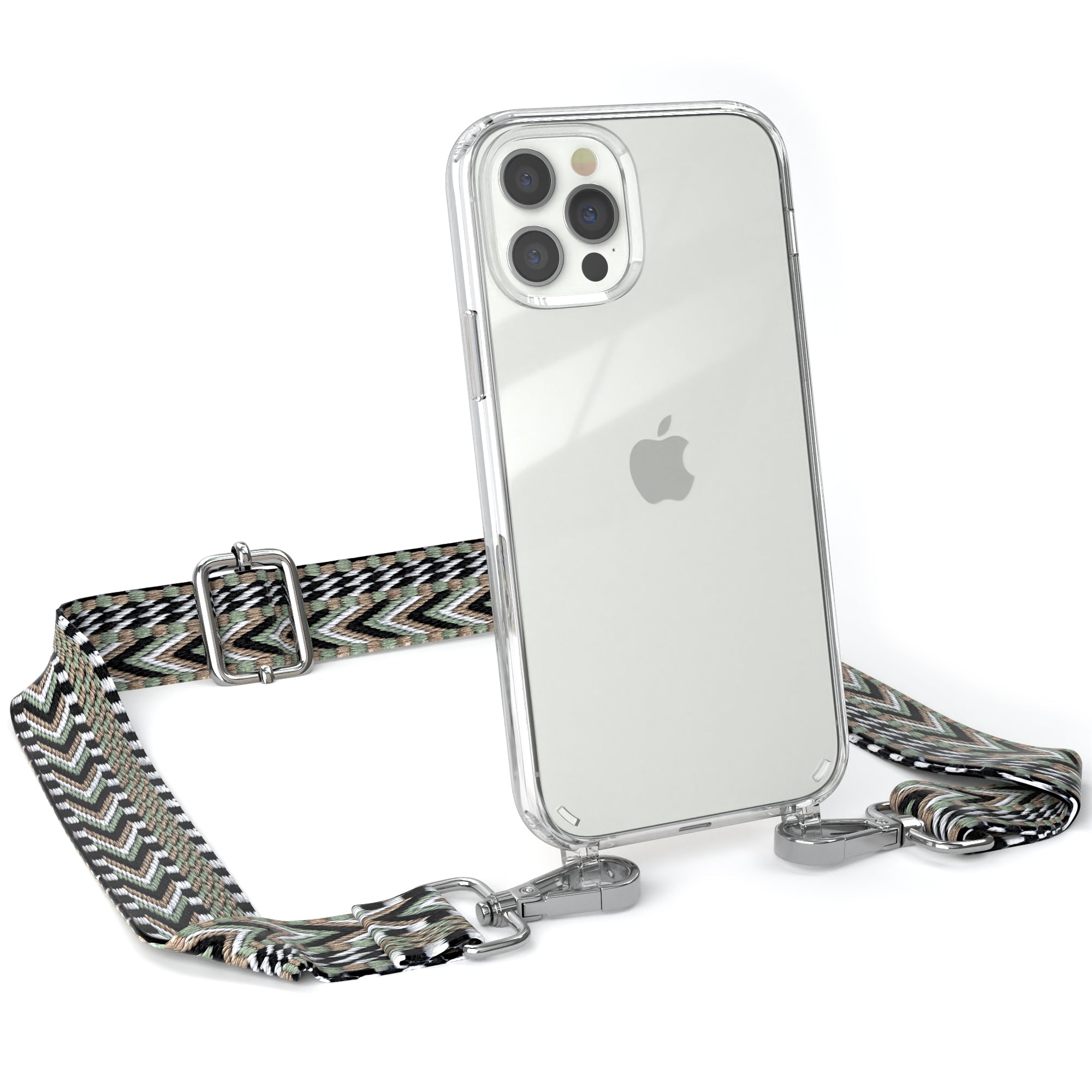 iPhone 12 / 12 Pro Hülle + Boho Band