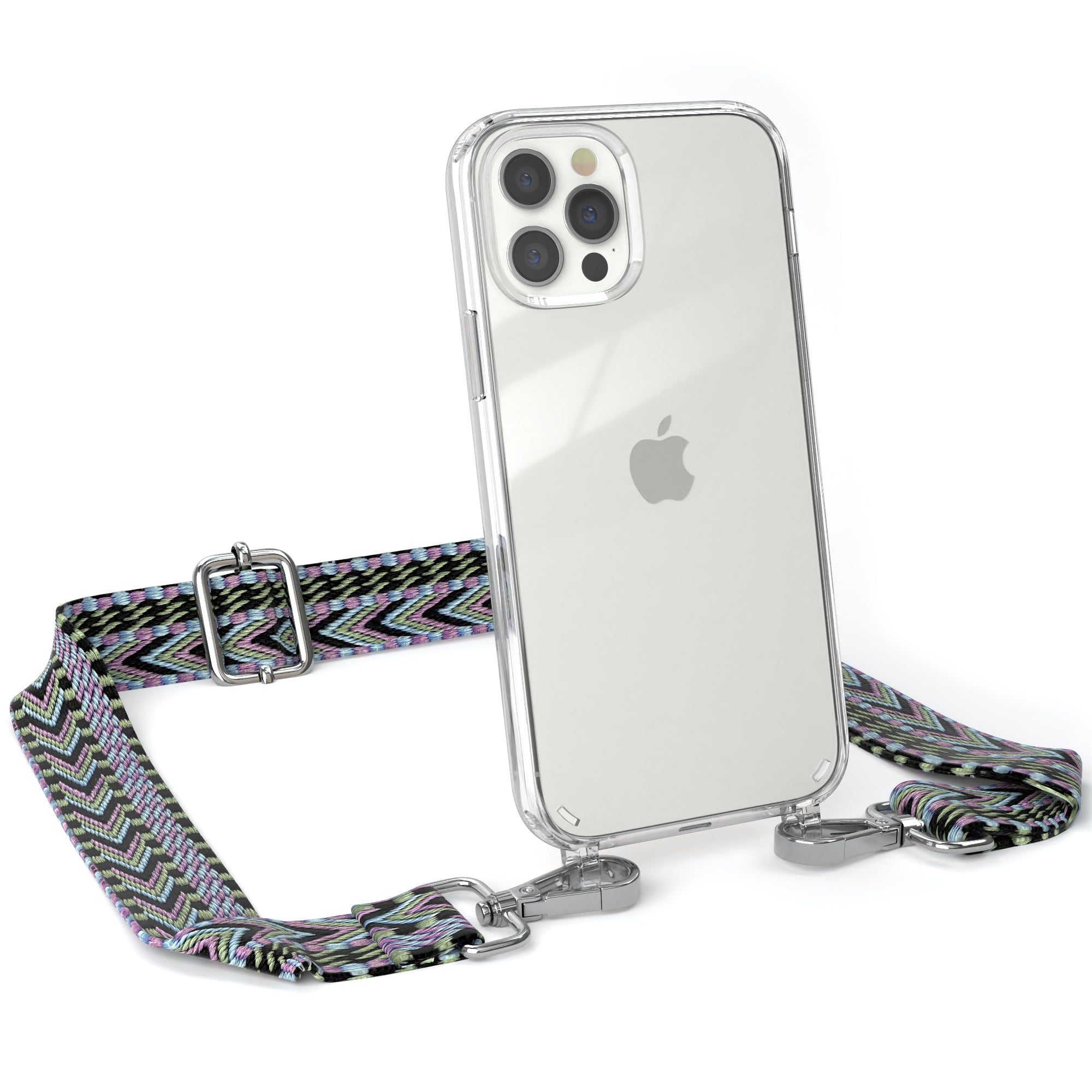 iPhone 12 / 12 Pro Hülle + Boho Band