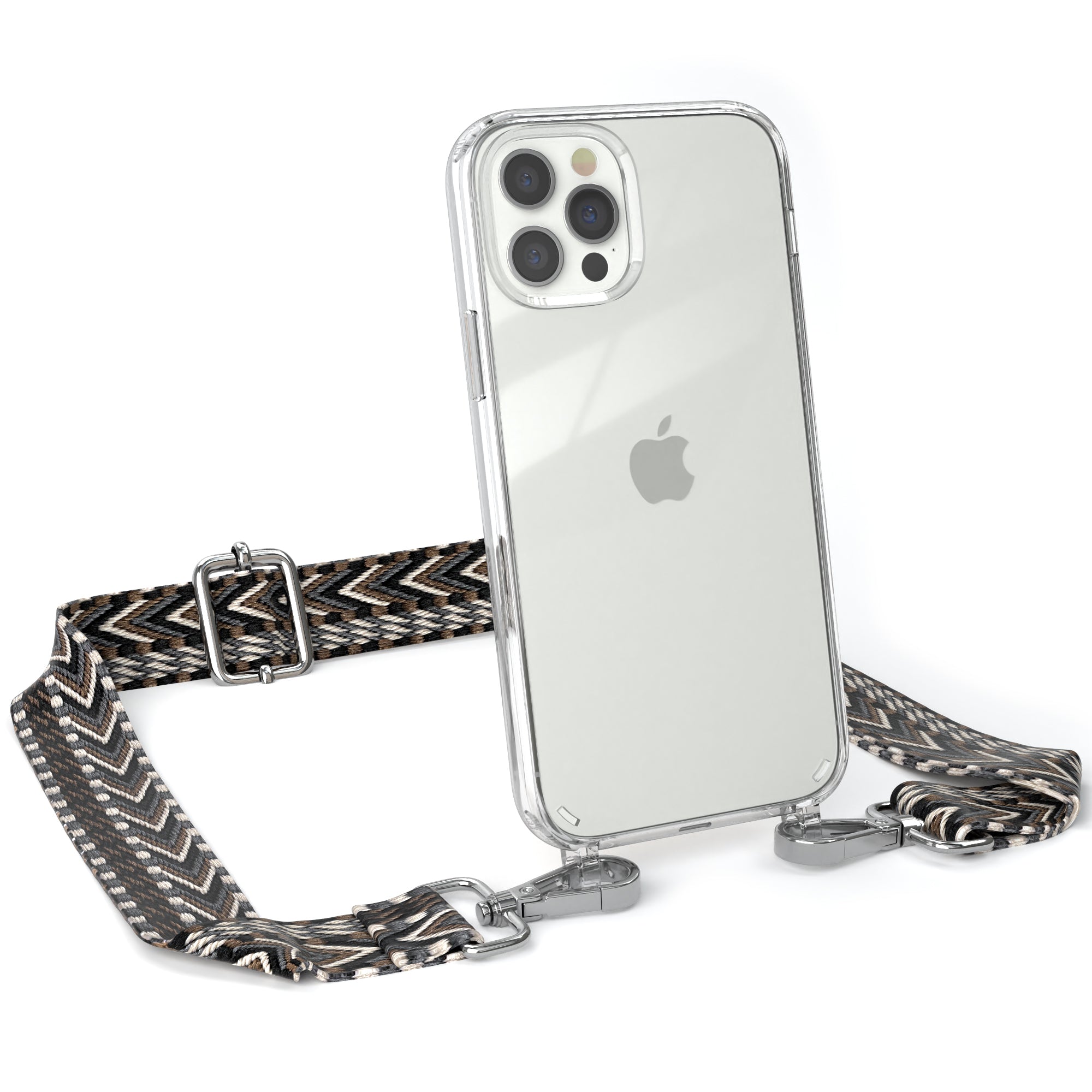 iPhone 12 / 12 Pro Hülle + Boho Band