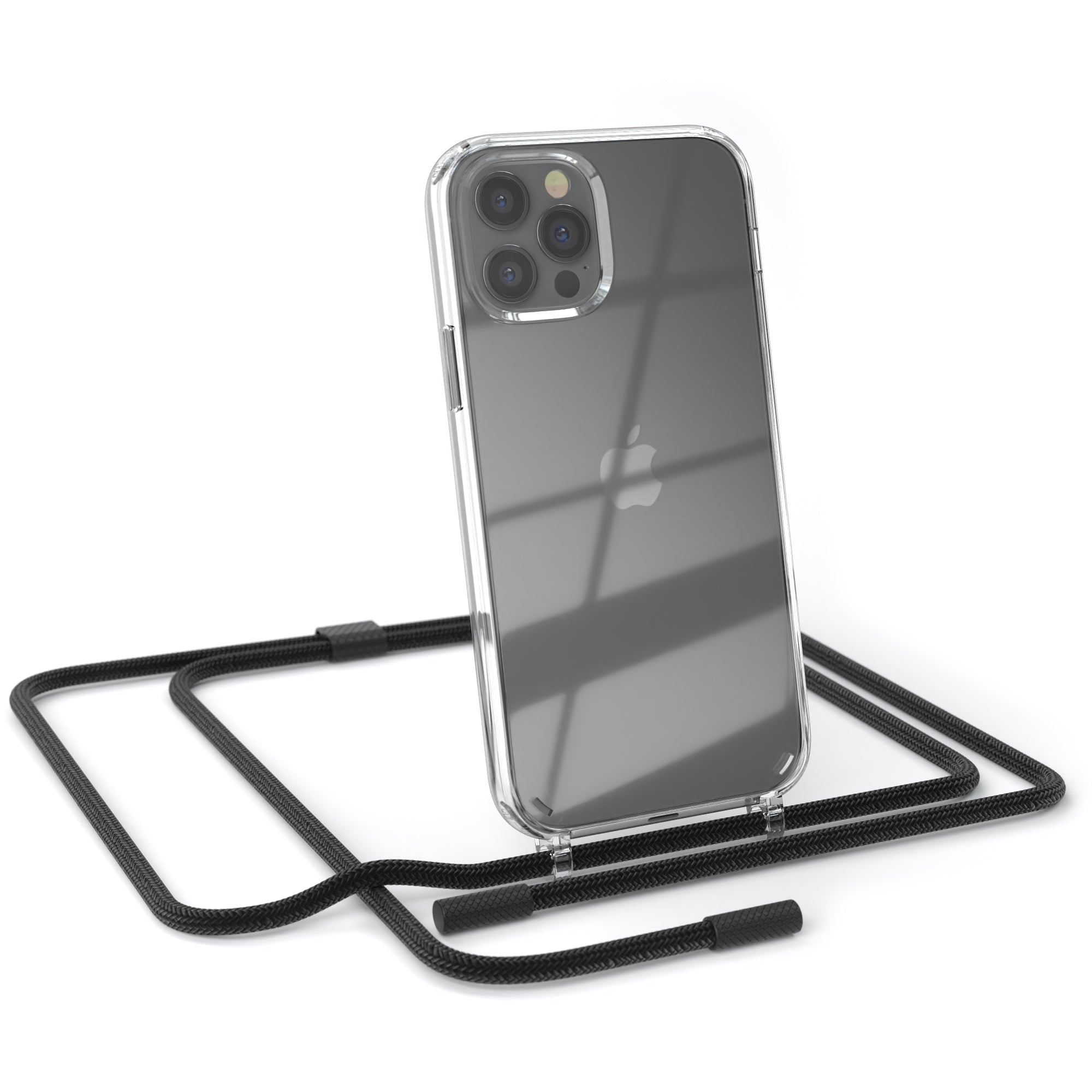 iPhone 12 / 12 Pro Hülle + Uni Kordel