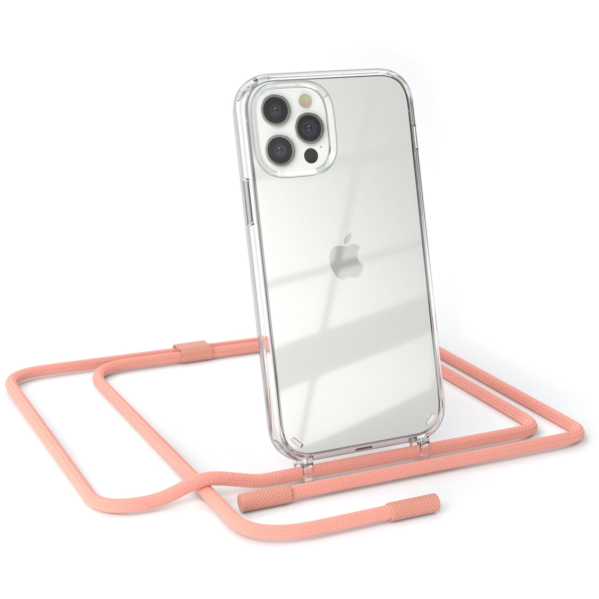 iPhone 12 / 12 Pro Hülle + Uni Kordel