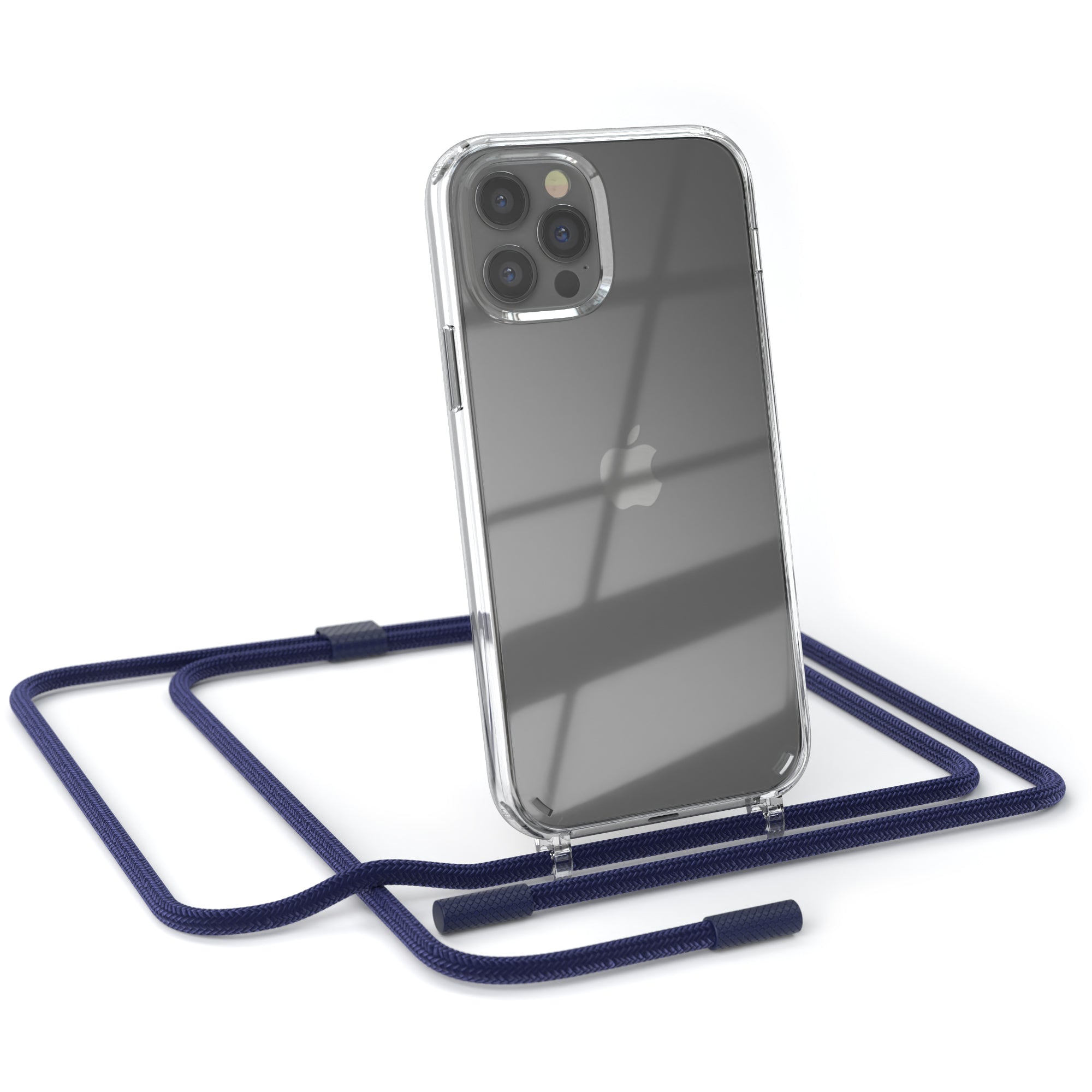 iPhone 12 / 12 Pro Hülle + Uni Kordel